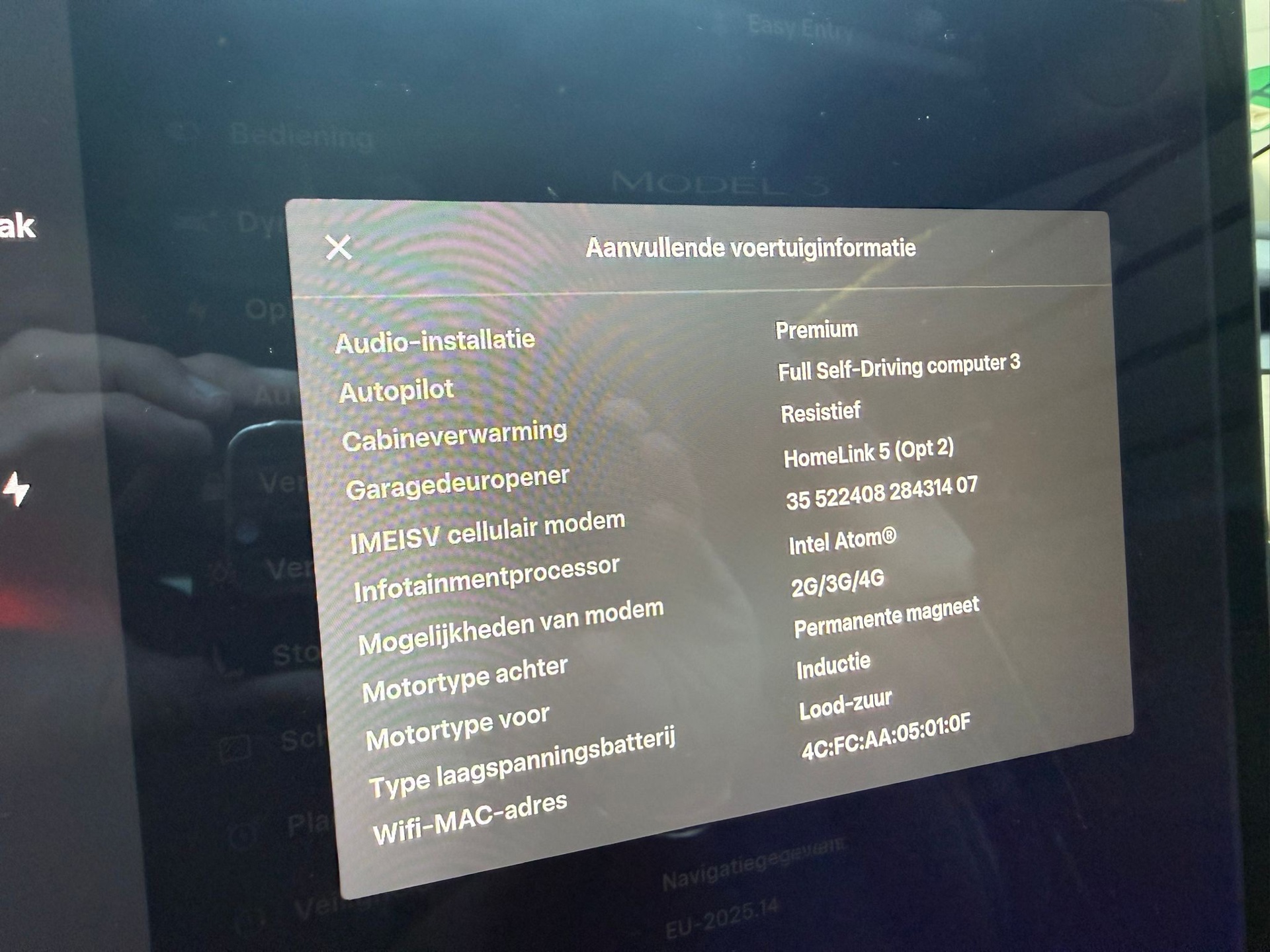 Foto van Tesla Model 3