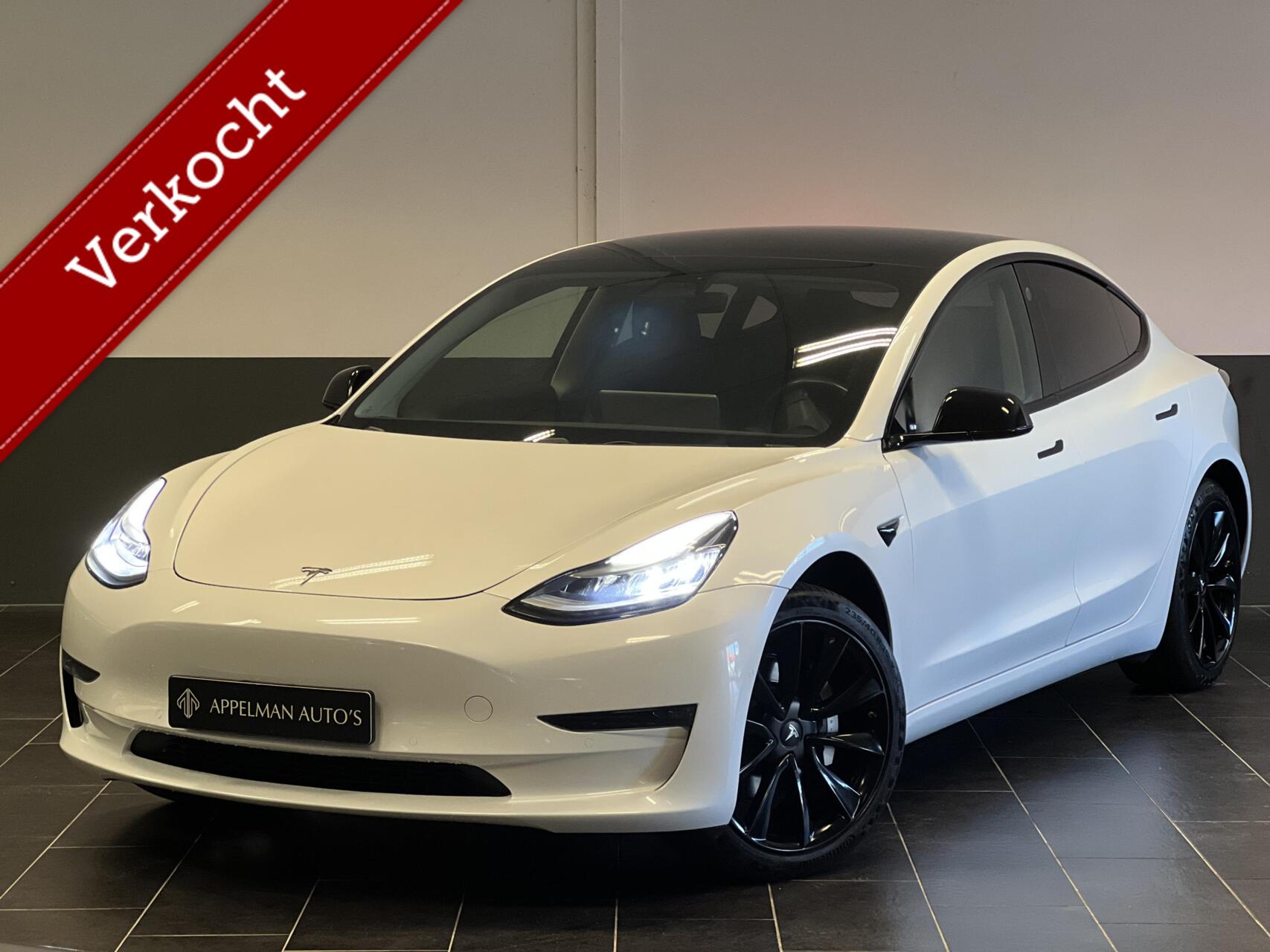 Tesla Model 3 Standard RWD Plus 60 kWh|Pano|Autopilot|Dodehoek| 2019 - voorkant