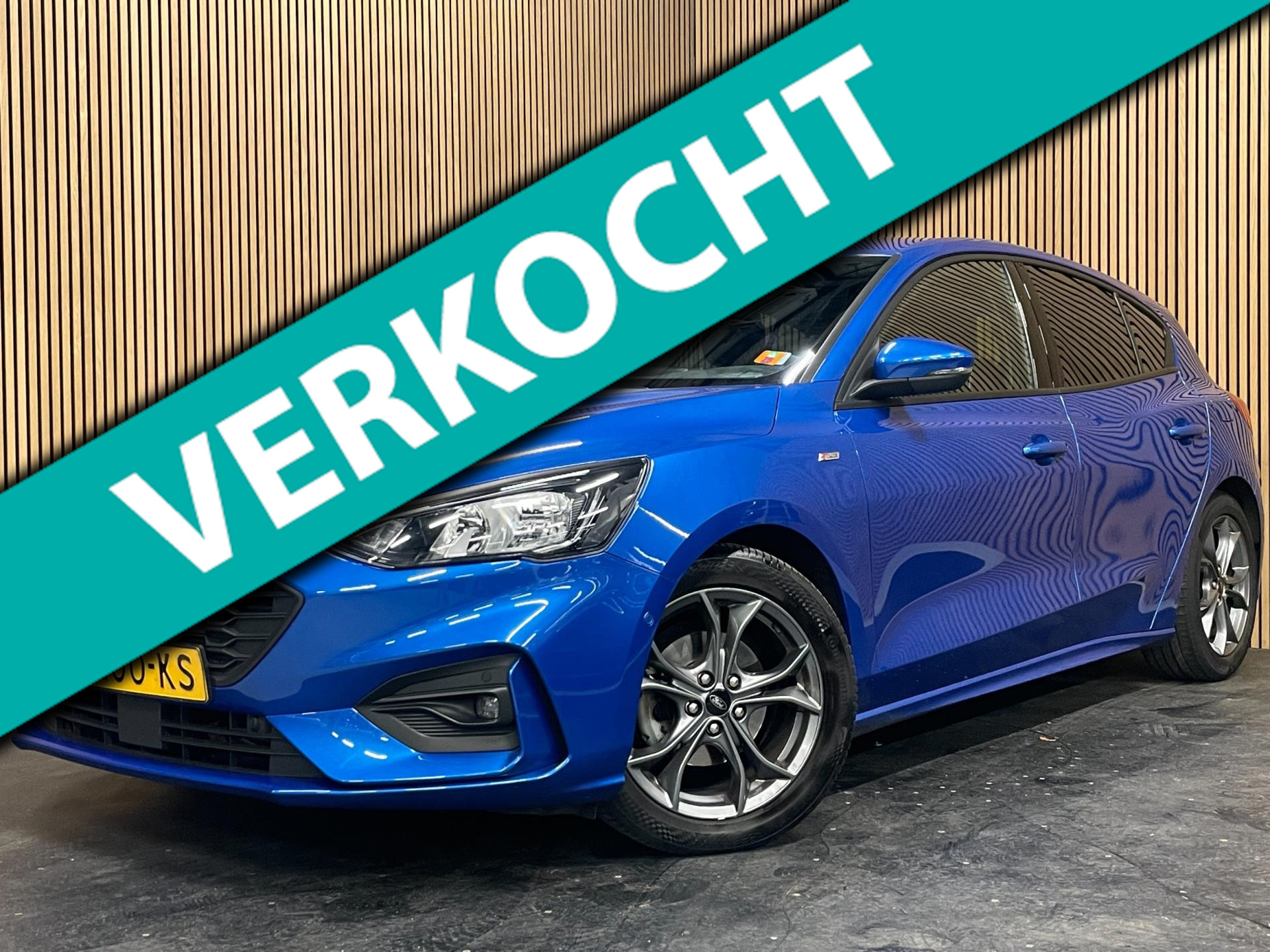 Ford Focus 1.5 EcoBoost ST Line Business|ACC|APPLE CARPLAY/ANDROID AUTO|CAMERA|CLIMATE, CRUISE CONTROL|NAVI|1e EIG|NL-AUTO|NAP| 2019 - voorkant