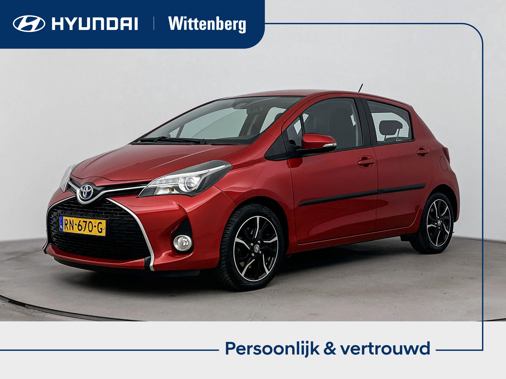 Toyota Toyota Yaris Hybrid 1.5 Hybrid Dynamic Limited 2016 - voorkant