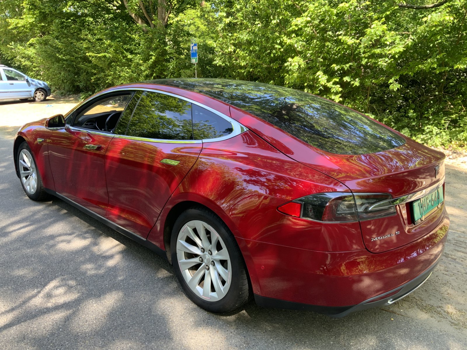 Inspectiefoto van Tesla Model S