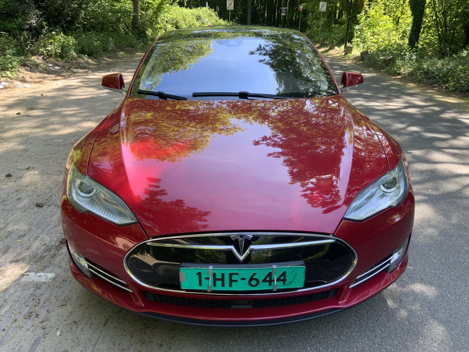 Inspectiefoto van Tesla Model S