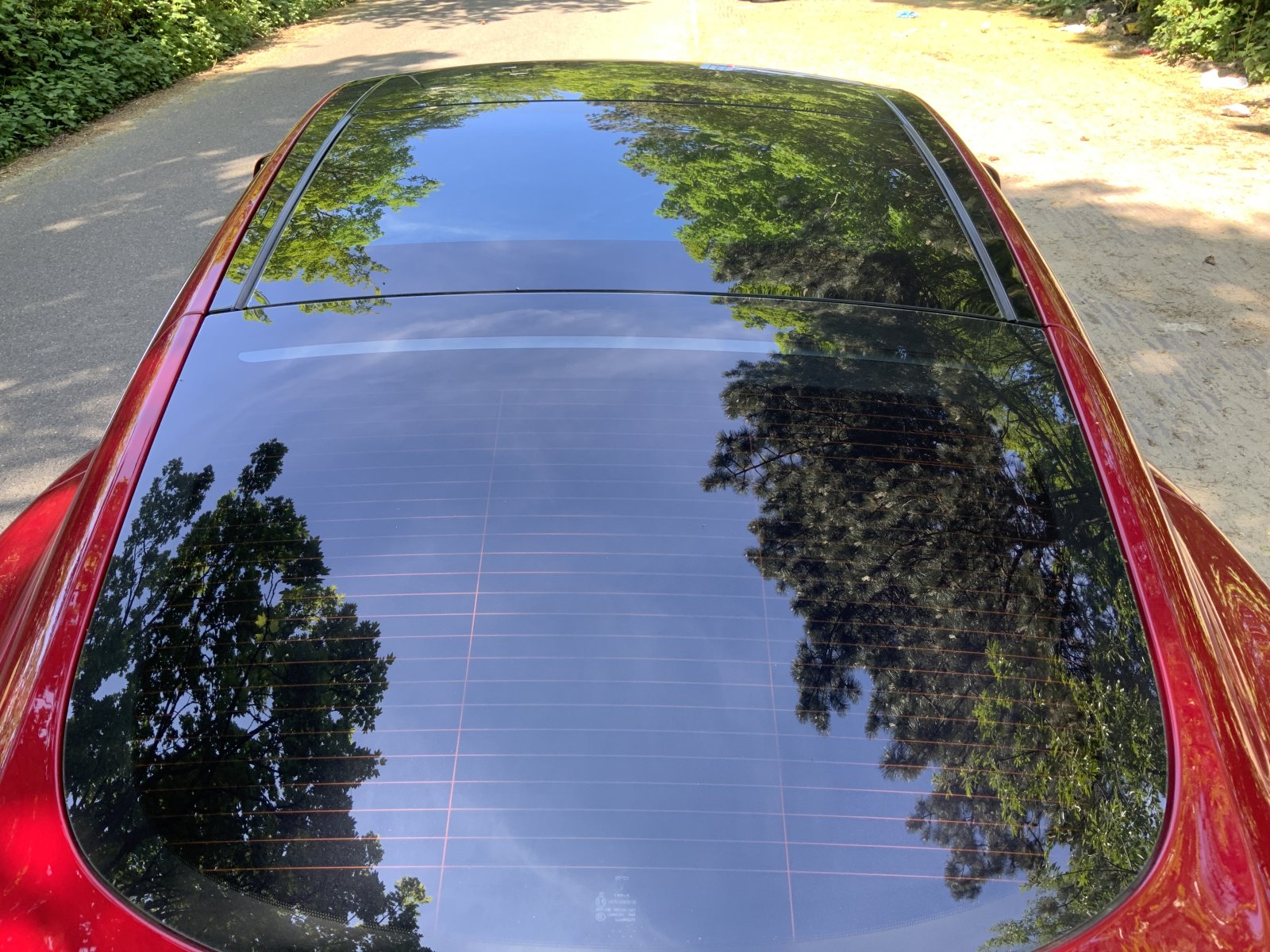 Inspectiefoto van Tesla Model S