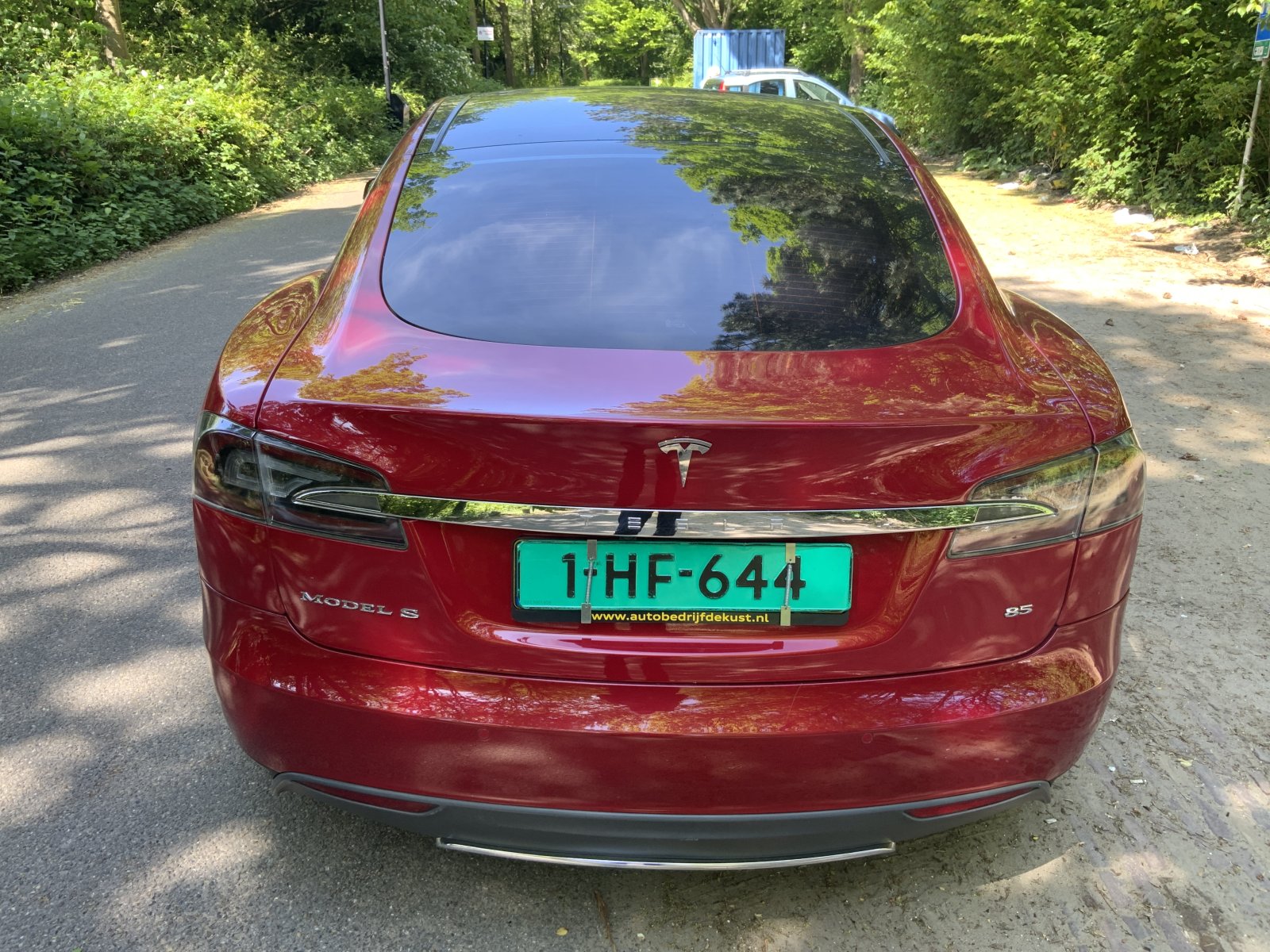 Inspectiefoto van Tesla Model S