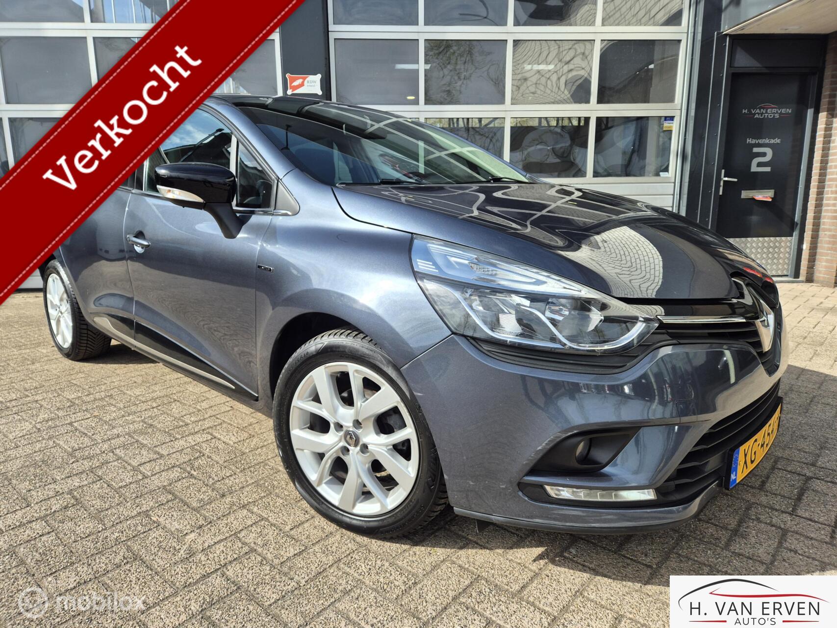 Renault Clio 0.9  Limited NAVI PDC AIRCO NAP 2019 - voorkant