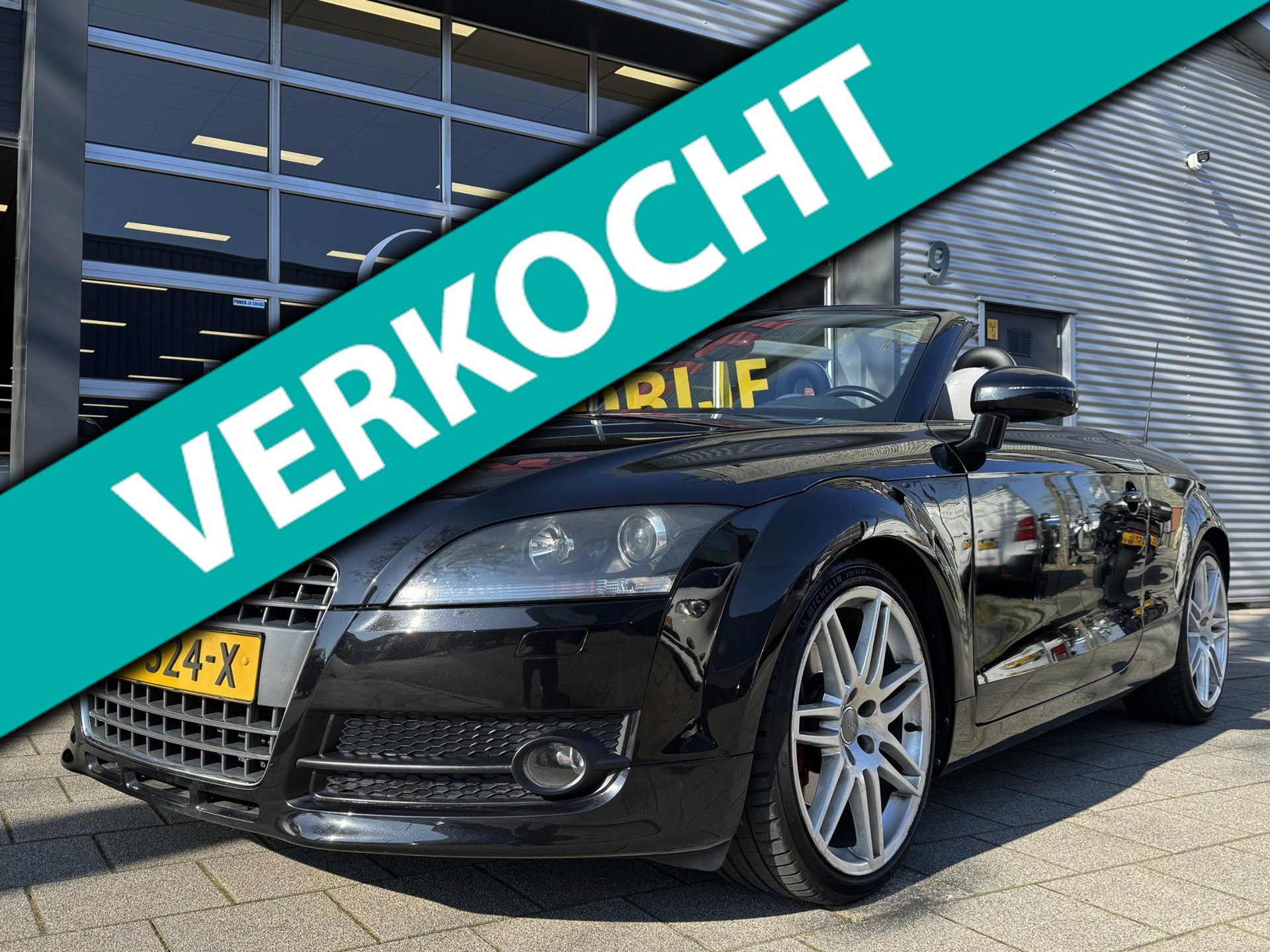 Audi Audi TT 2.0 TFSI Pro Line- Cabriolet I Airco I Leer I Sport pakket & velgen 19 inch I , Diss. vervangen bij 151000 km. 2007 - voorkant