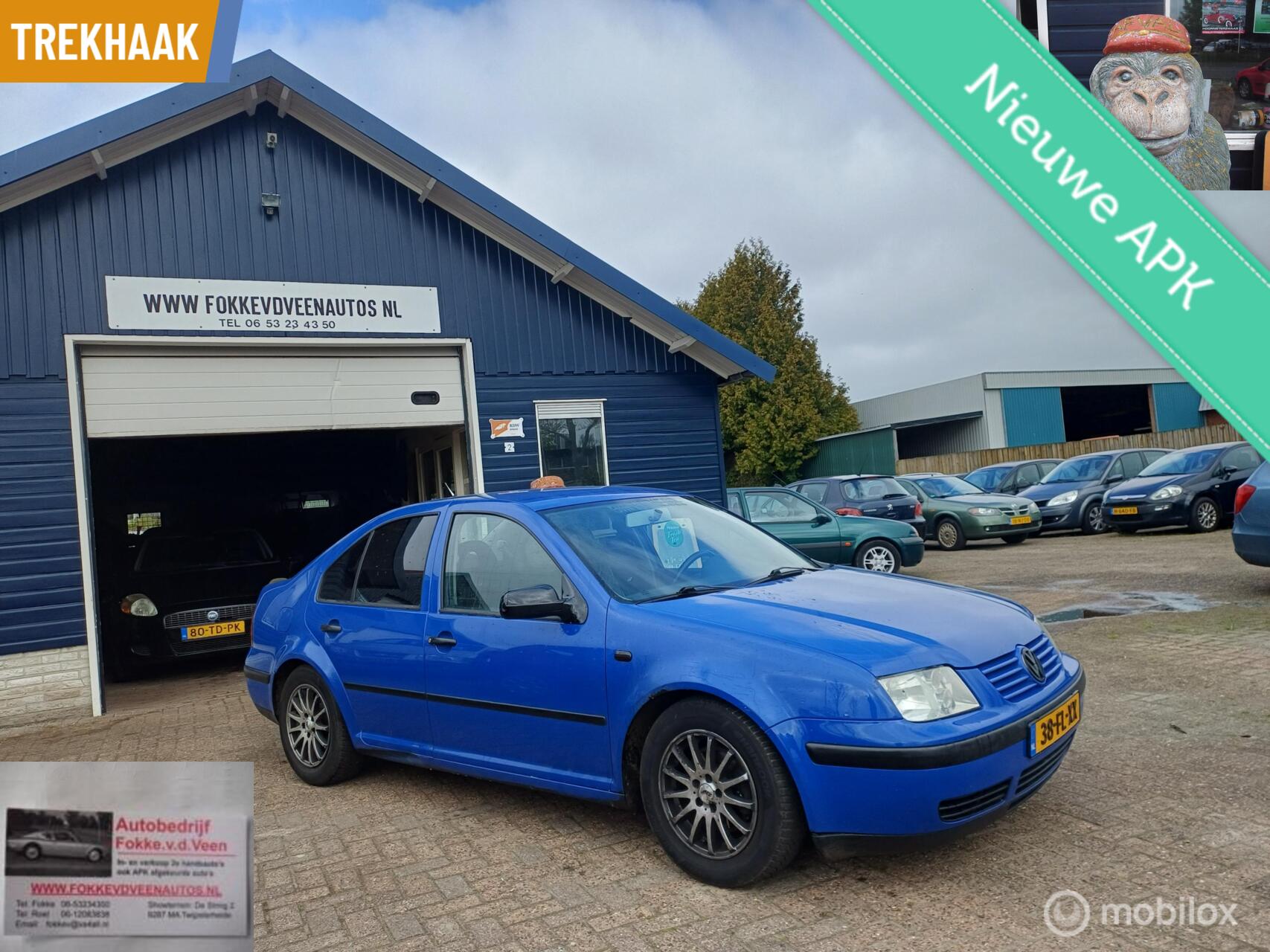 Volkswagen Bora 1.9 TDI Comfortline Garantie, alle inruil mogelijk 2000 - voorkant