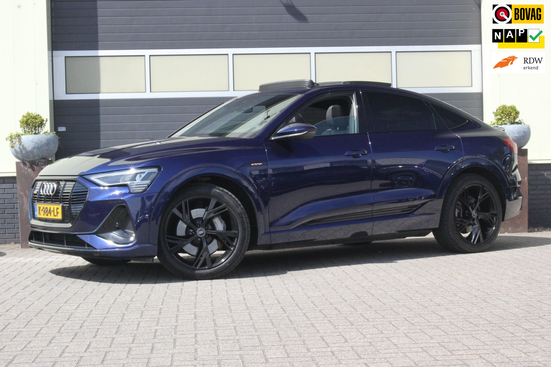 Audi E-tron Sportback 50 50 quattro S edition 71 kWh | Trekhaak | 2020 - voorkant