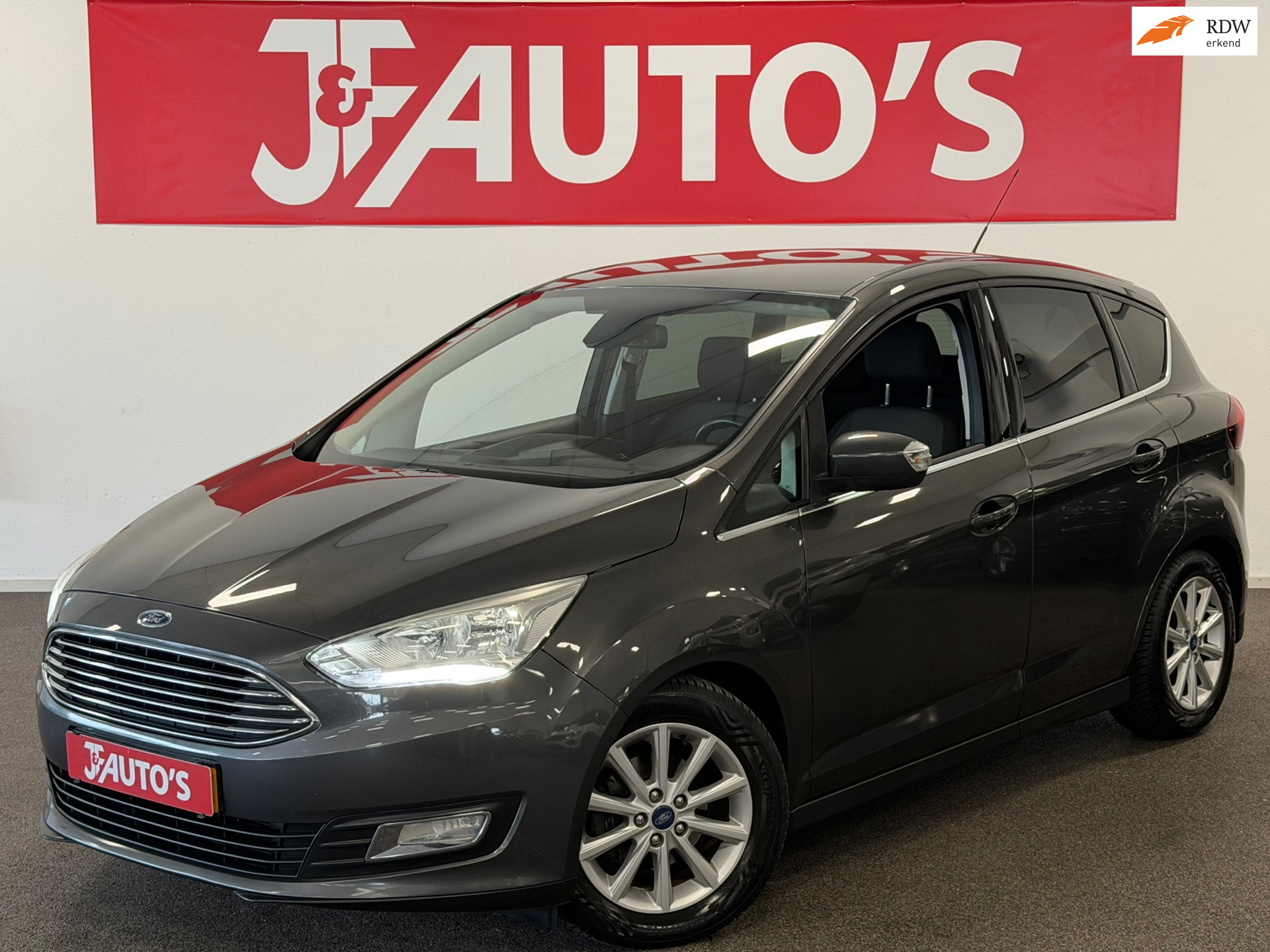 Ford C-max 1.0 Titanium|NAVIGATIE|PDC|ECC AIRCO|TREKHAAK 2015 - voorkant