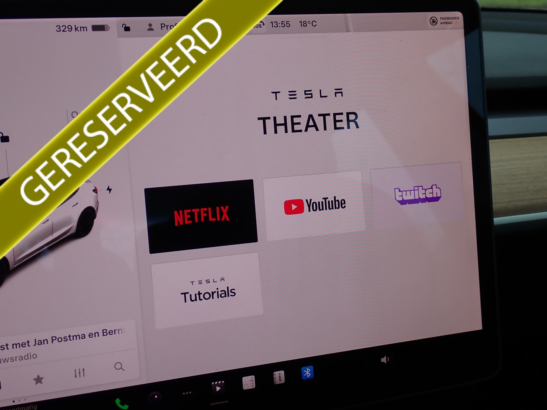 Foto van Tesla Model 3