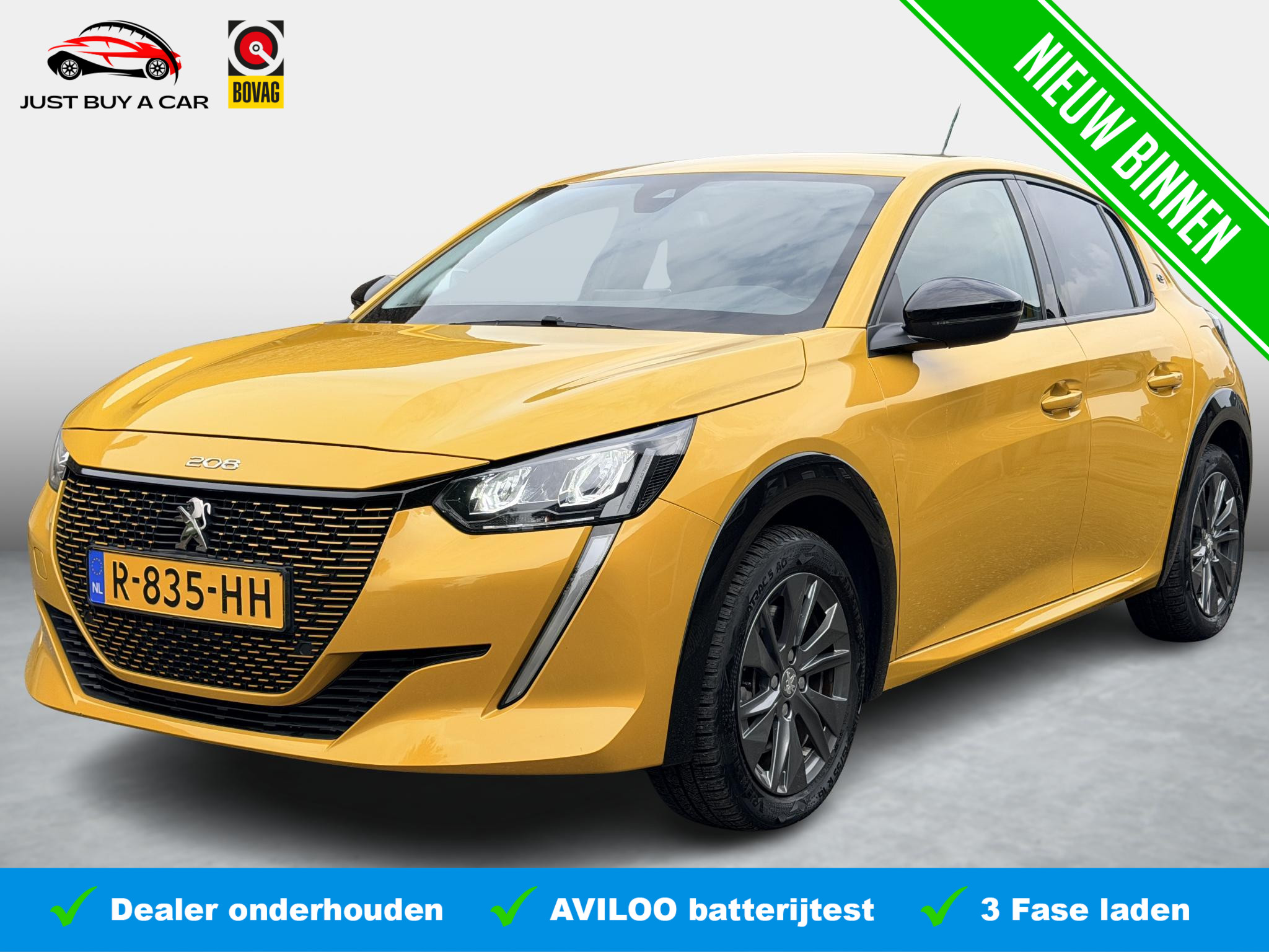Peugeot 208 EV Allure 50 kWh 2022 - voorkant