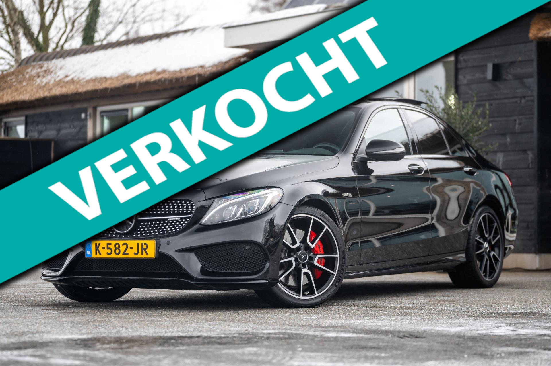 Mercedes-Benz C-klasse AMG 43 4MATIC 2017 - voorkant