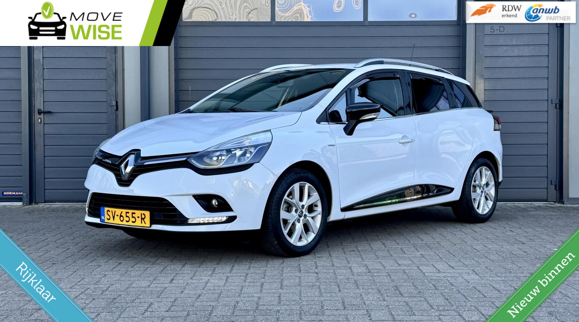 Renault Clio 0.9 TCe Limited | LAGE KM NAP ! | 2018 | Nieuwstaat | Rijklaar | Cruise | PDC | Airco | 2018 - voorkant