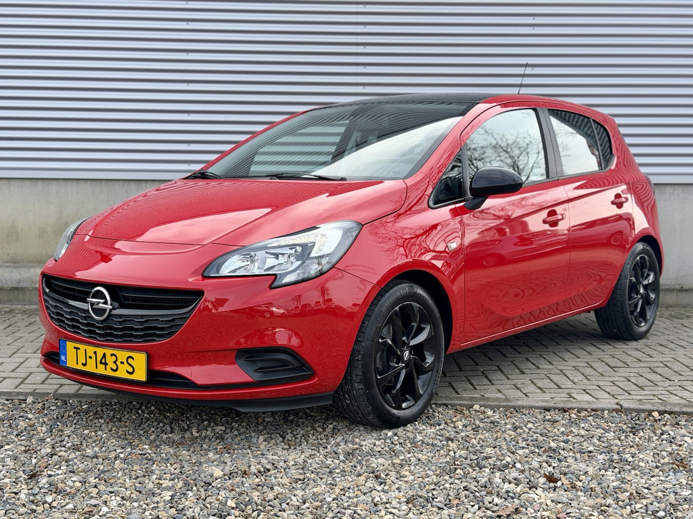 Opel Corsa-e 1.4 Black Edition 2018 - voorkant