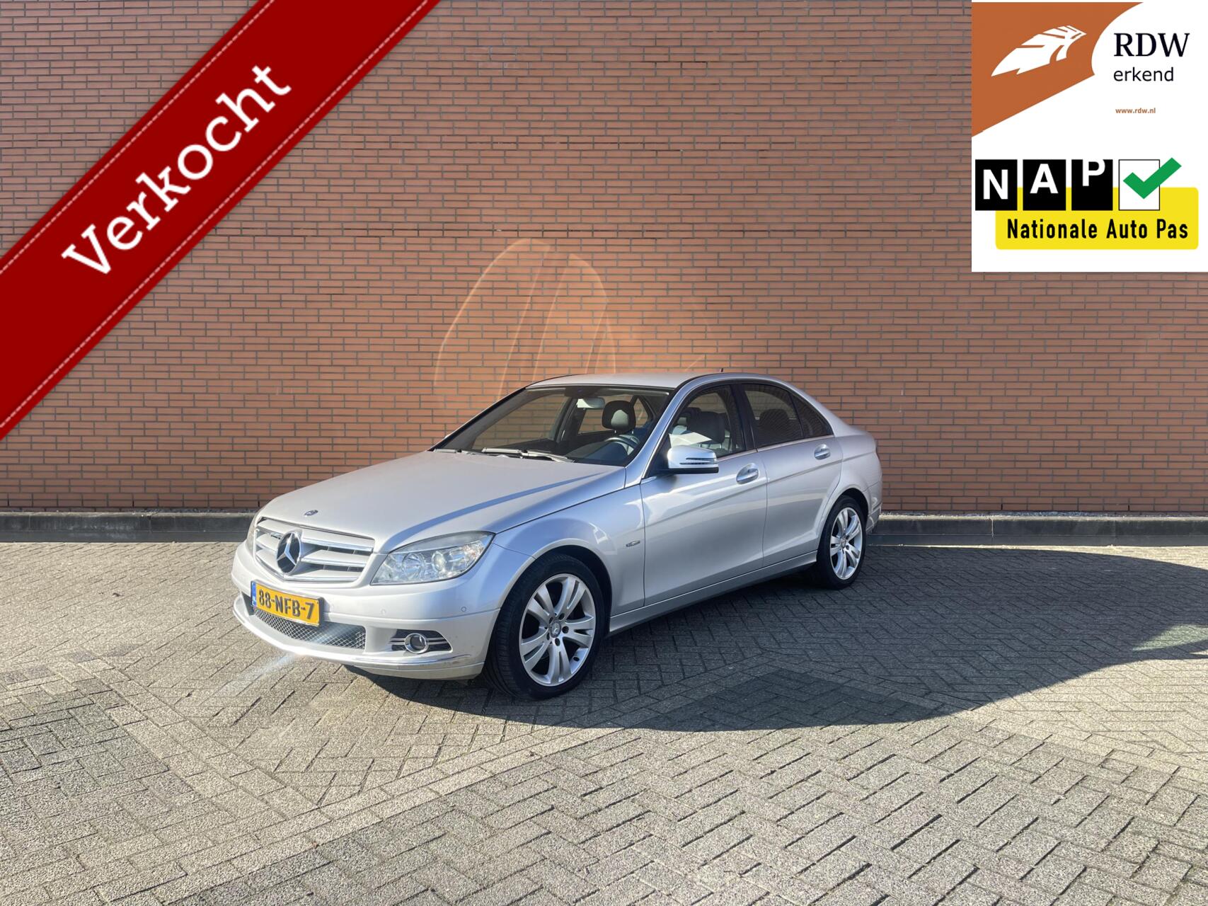 Mercedes-Benz C 180 Cgi 180 CGI Avantgarde 2010 167DKM | NAP | AUT 2010 - voorkant