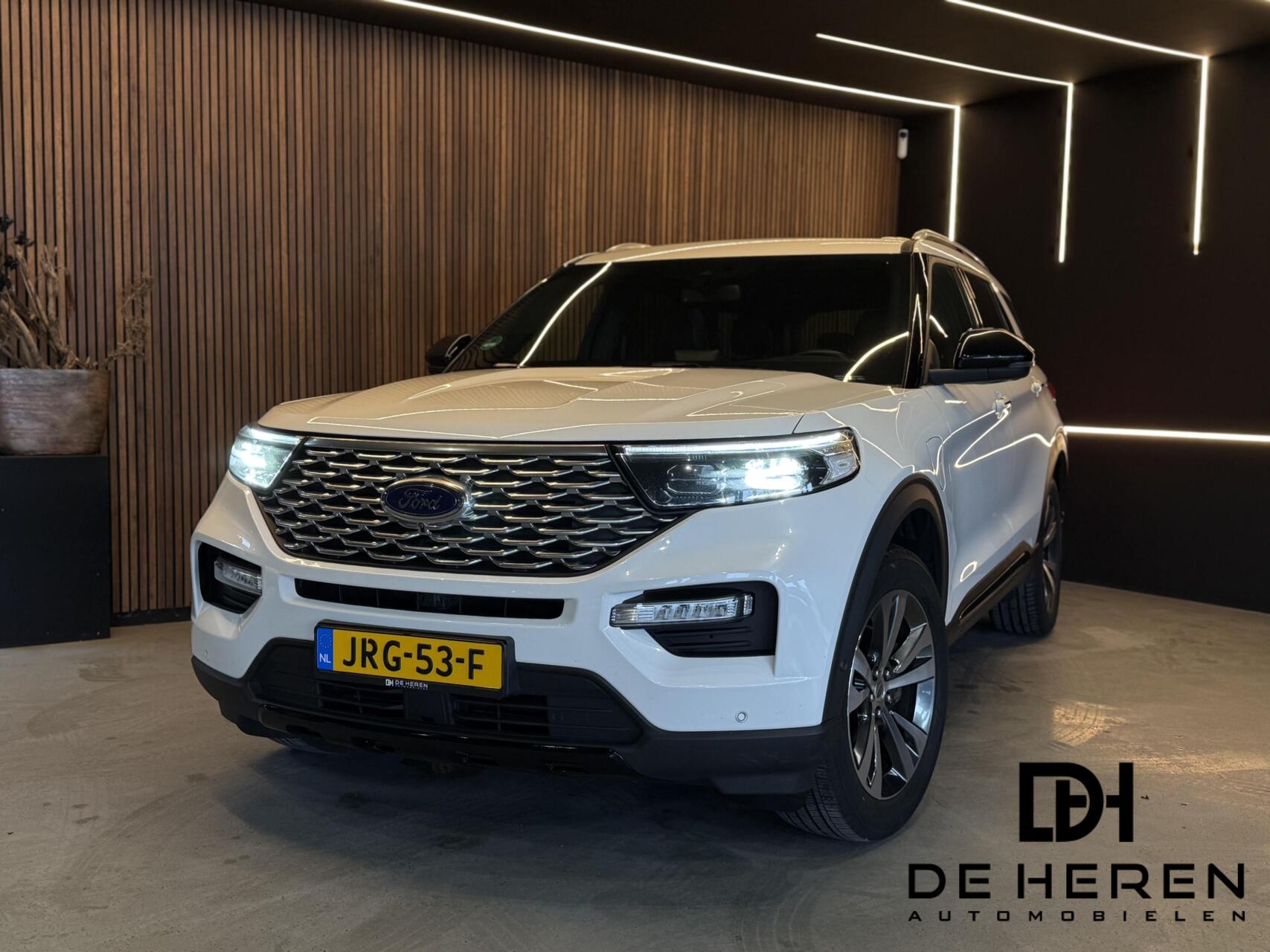 Ford Explorer 3.0 V6 EcoBoost PHEV ST-Line|Pano|360°CAM|Leer 2020 - voorkant