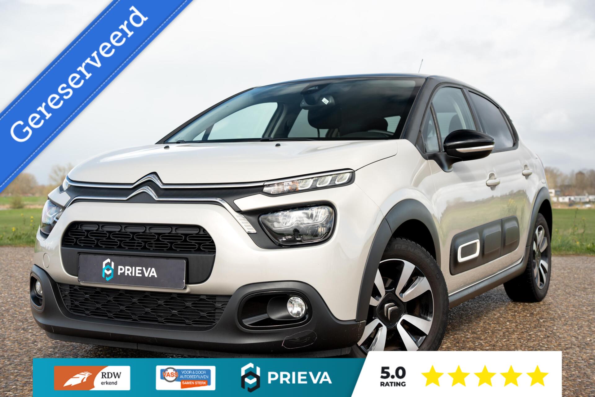 Citroen C3 1.2 Shine 83PK *Dealer*Stoelverw*Nieuwe D-riem * 2021 - voorkant