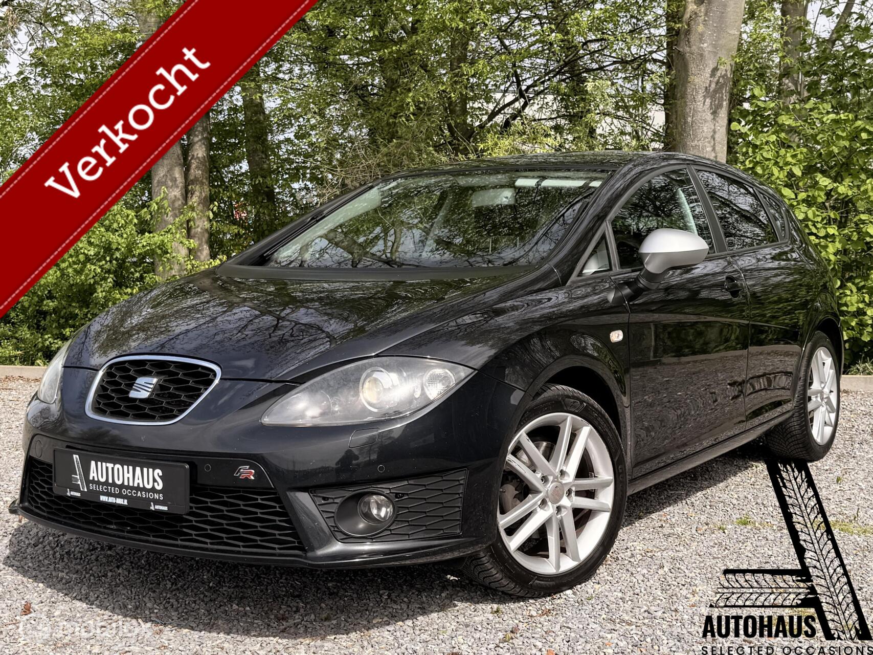 Seat Leon FR 1.8 TSI 1ste Eigenaar NAP Xenon Navi Cruise 2011 - voorkant