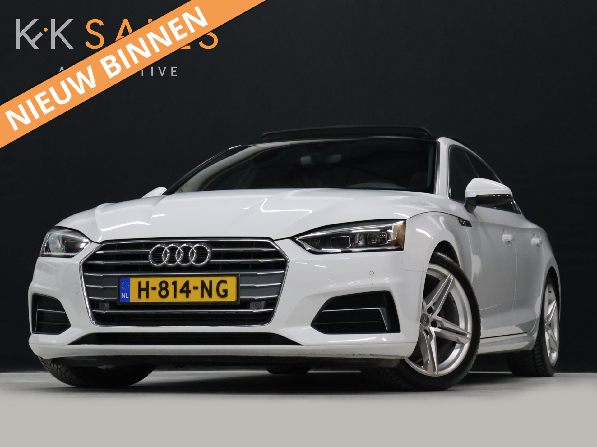 Audi A5 Sportback 40 TFSI S Line Sport 2019 - voorkant