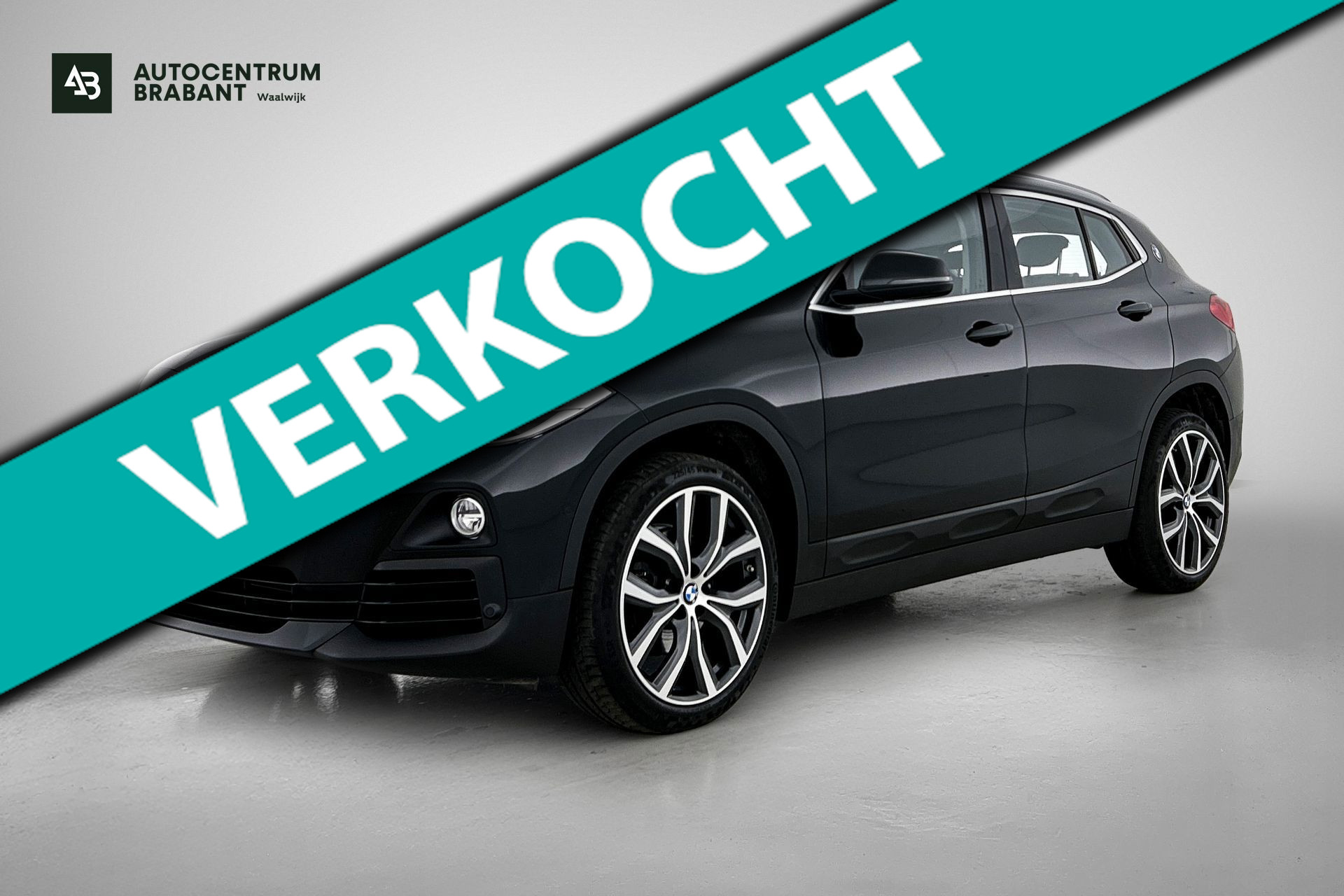 BMW X2 Sdrive18i SDrive18i Executive Edition Automaat (NAVIGATIE, TREKHAAK AFNEEMBAAR, CAMERA, STOELVERWARMING, LED,) 2019 - voorkant