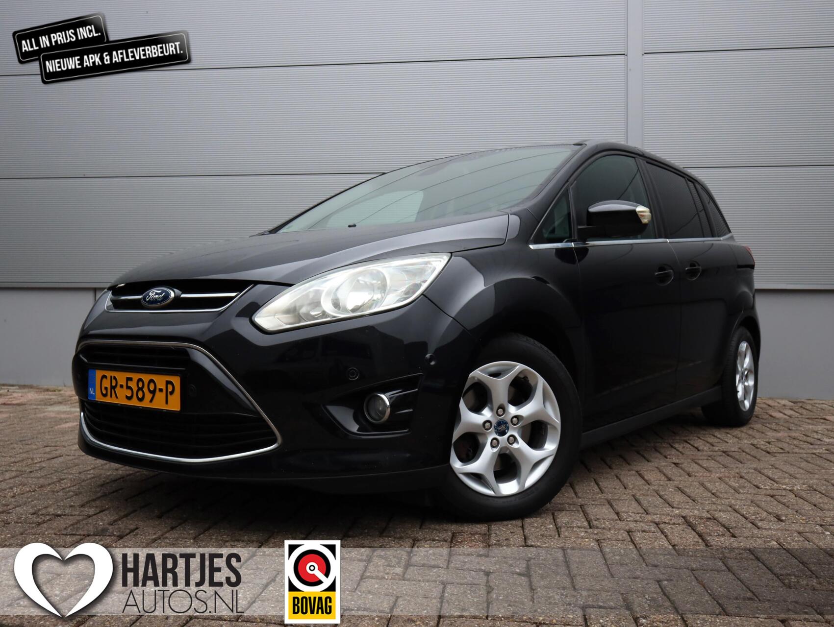 Ford Grand C-max 1.6 EcoBoost Titanium(Vol Opties)1ste Eig. 2012 - voorkant
