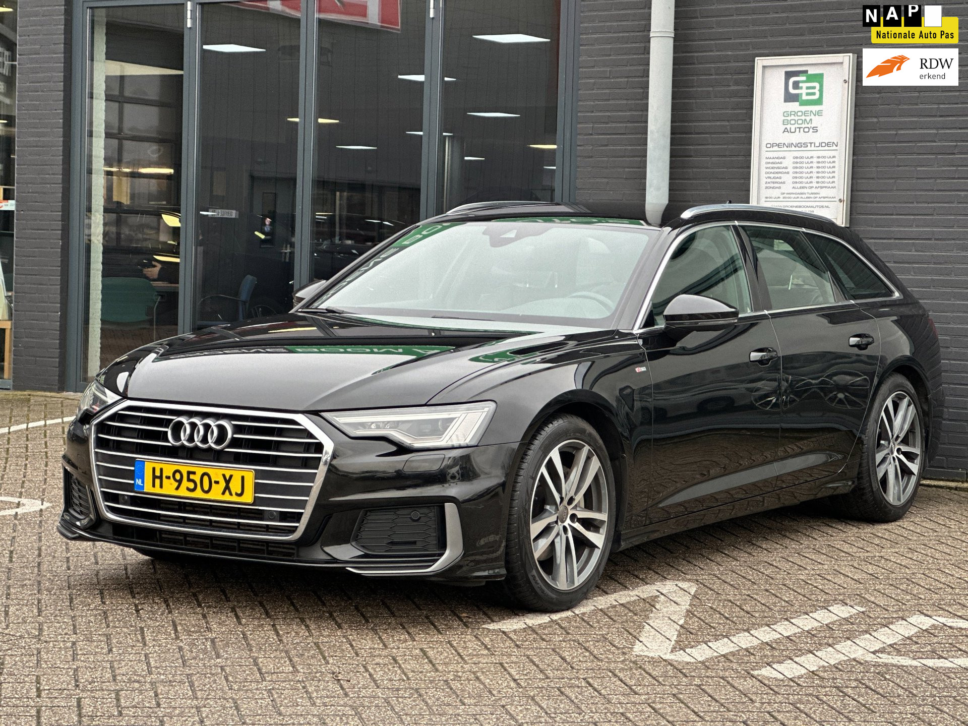 Audi A6 Avant 45 TFSI S edition/1STE EIG/CAMERA/LED/CARPLAY/NETTE STAAT!! 2020 - voorkant