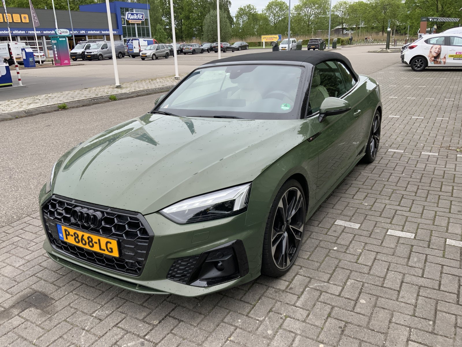Audi A5 Cabriolet 40 TFSI q. S edition 2021 - voorkant