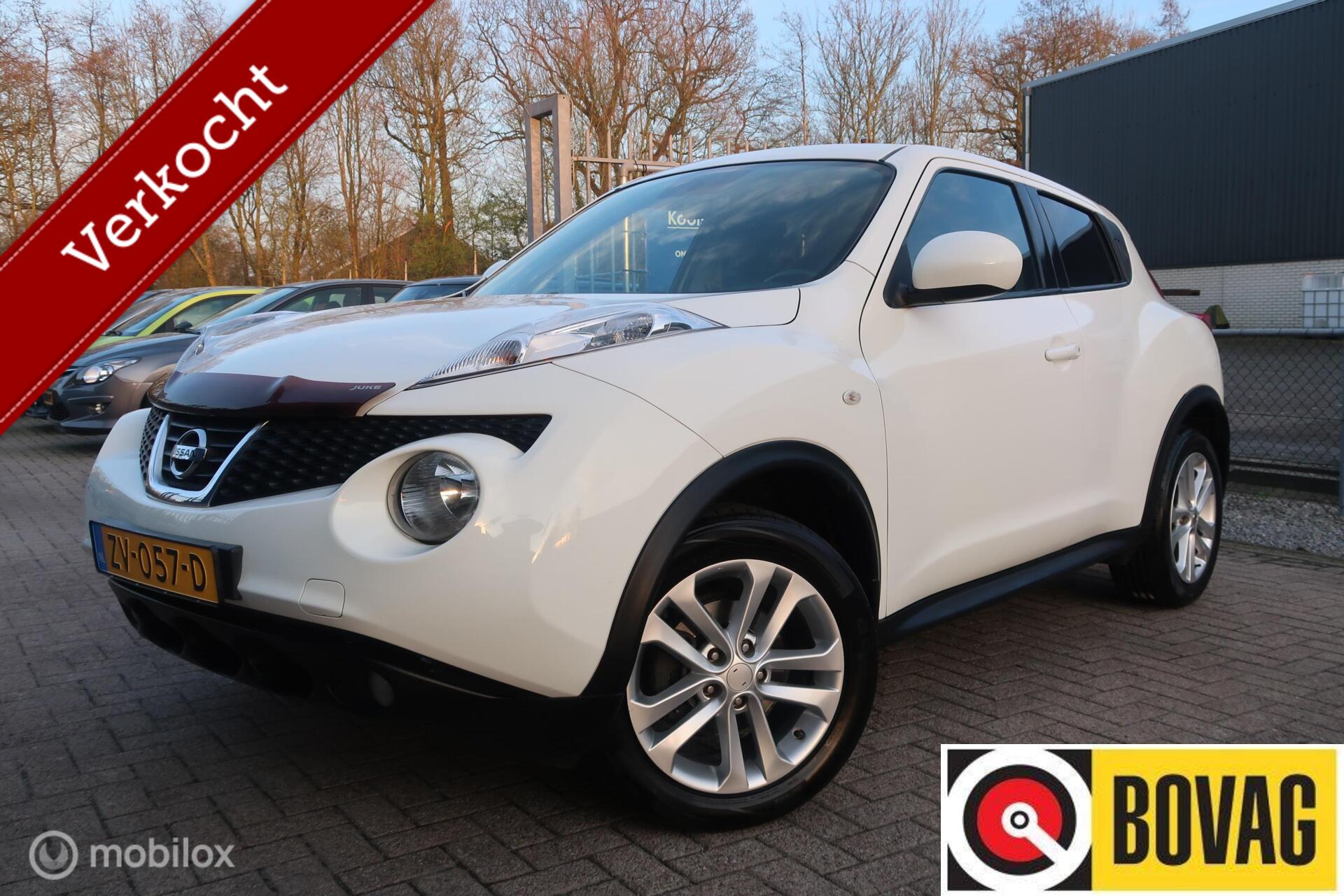 Nissan Nissan Juke 1.6 Acenta TREKHAAK, AIRCO, CRUISE, BLUETOOTH 2011 - voorkant