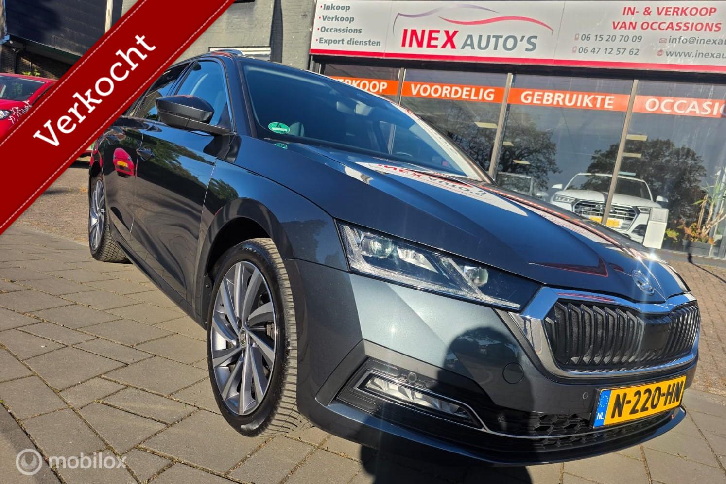 Skoda Octavia 1.5 e-TSI Business Edition Plus 2021 - voorkant
