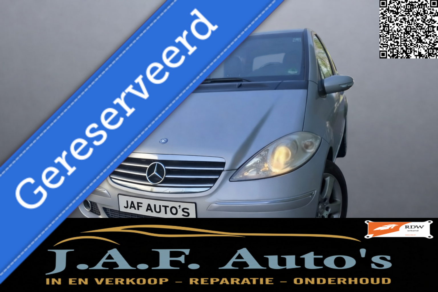Mercedes-Benz A 150 150 Avantgard Cruise Airco APK 2004 - voorkant