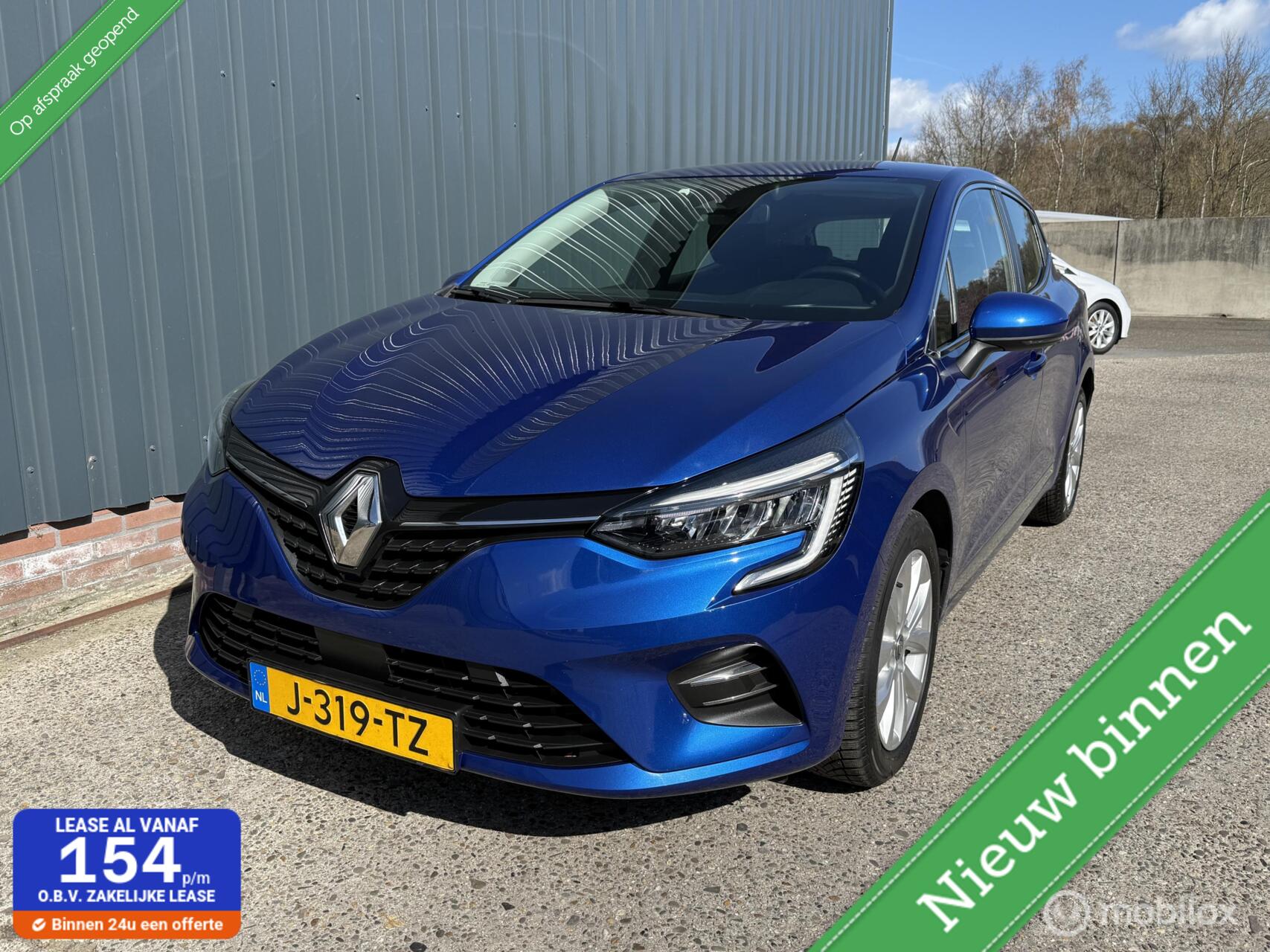 Renault Clio 1.0 TCe Intens NAP/LANE ASSIST/DIGI DASH/CARPLAY 2020 - voorkant