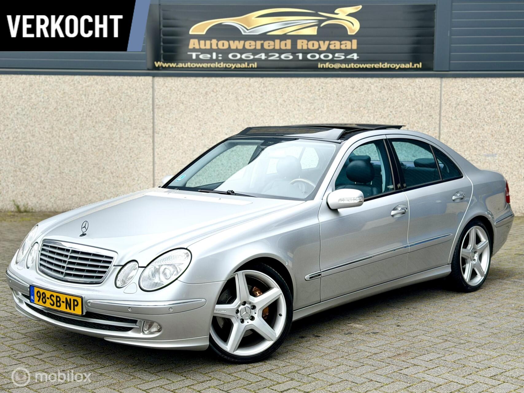 Mercedes-Benz E 500 500 Avantgarde 2002 - voorkant