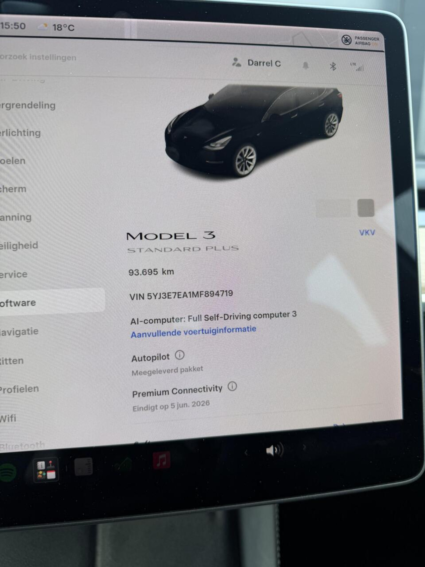Foto van Tesla Model 3