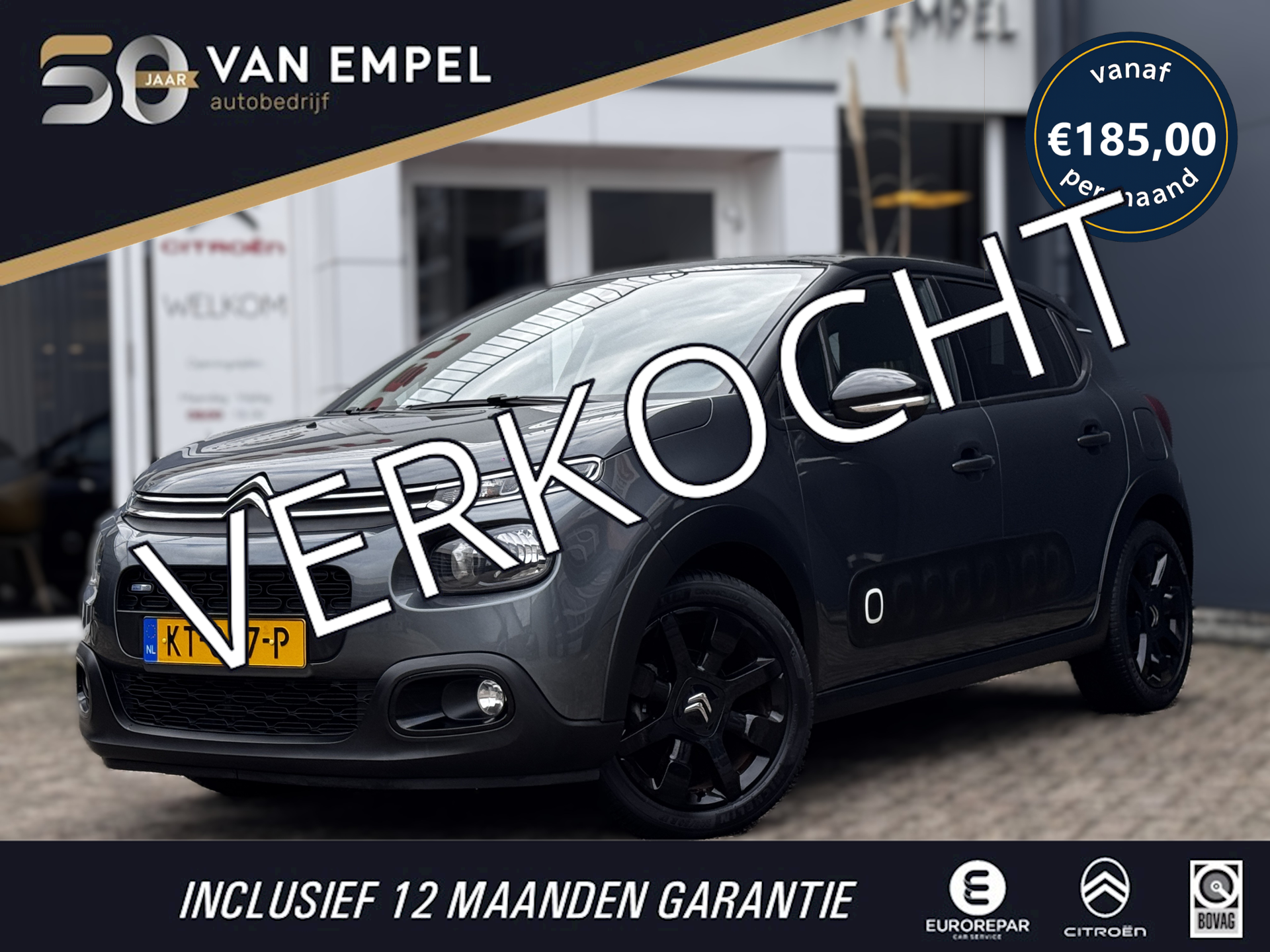 Citroen C3 1.2 PureTech S&S Shine | 110 PK | Camera | Citroën dealer onderhouden | NL-Auto| Navigatie | Climate control | 2016 - voorkant