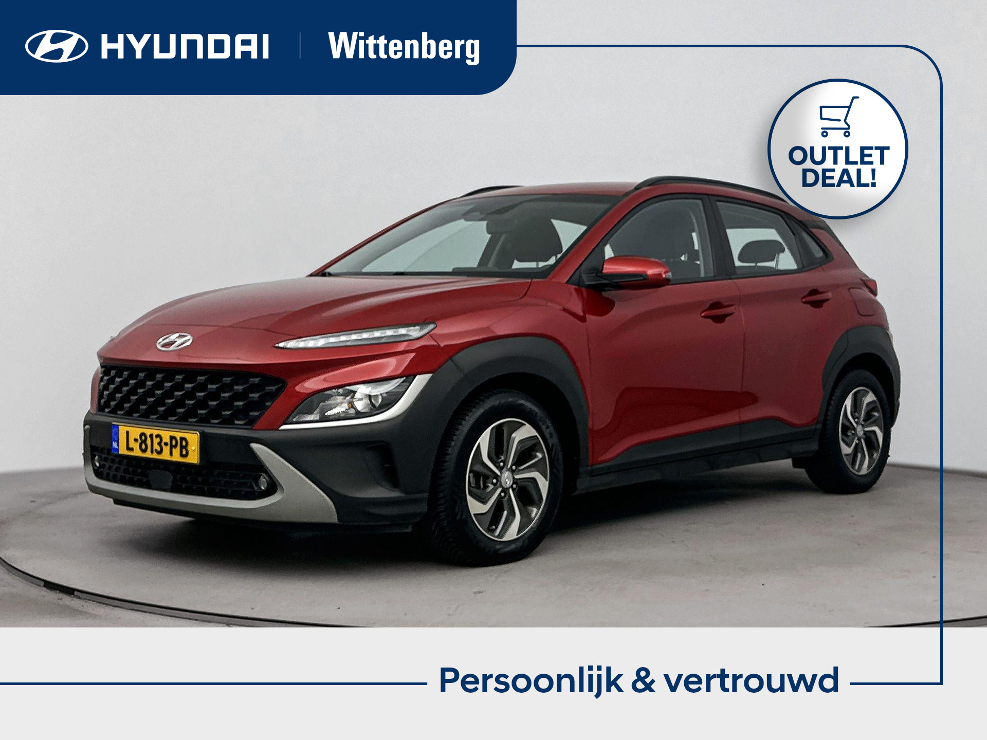 Hyundai Kona 1.6 GDI HEV Comfort Smart 2021 - voorkant