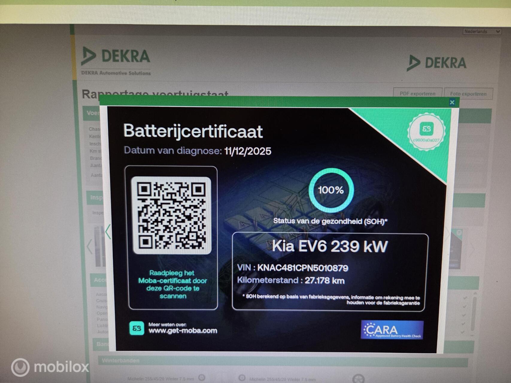 Foto van Kia Ev6