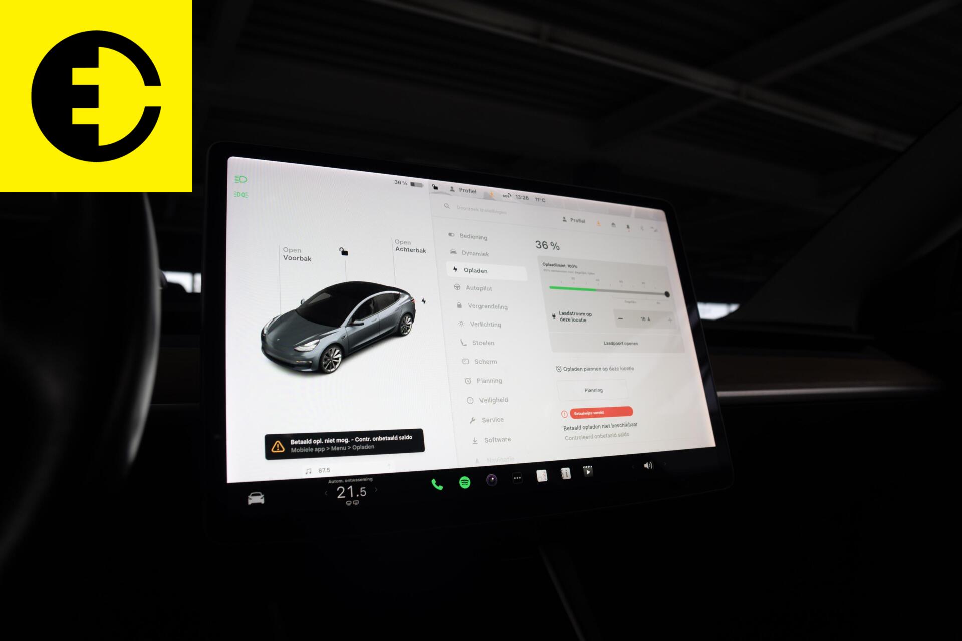 Foto van Tesla Model 3
