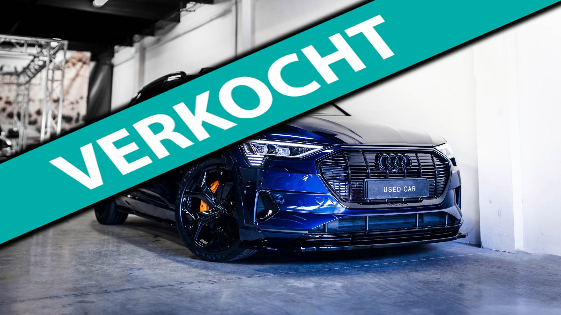 Audi E-tron 55 55 quattro Business edition Plus 95kWh FULL-OPTION! ACC|Night Vision|PANO|Memory|22''LM|2 laadpunten 2020 - voorkant