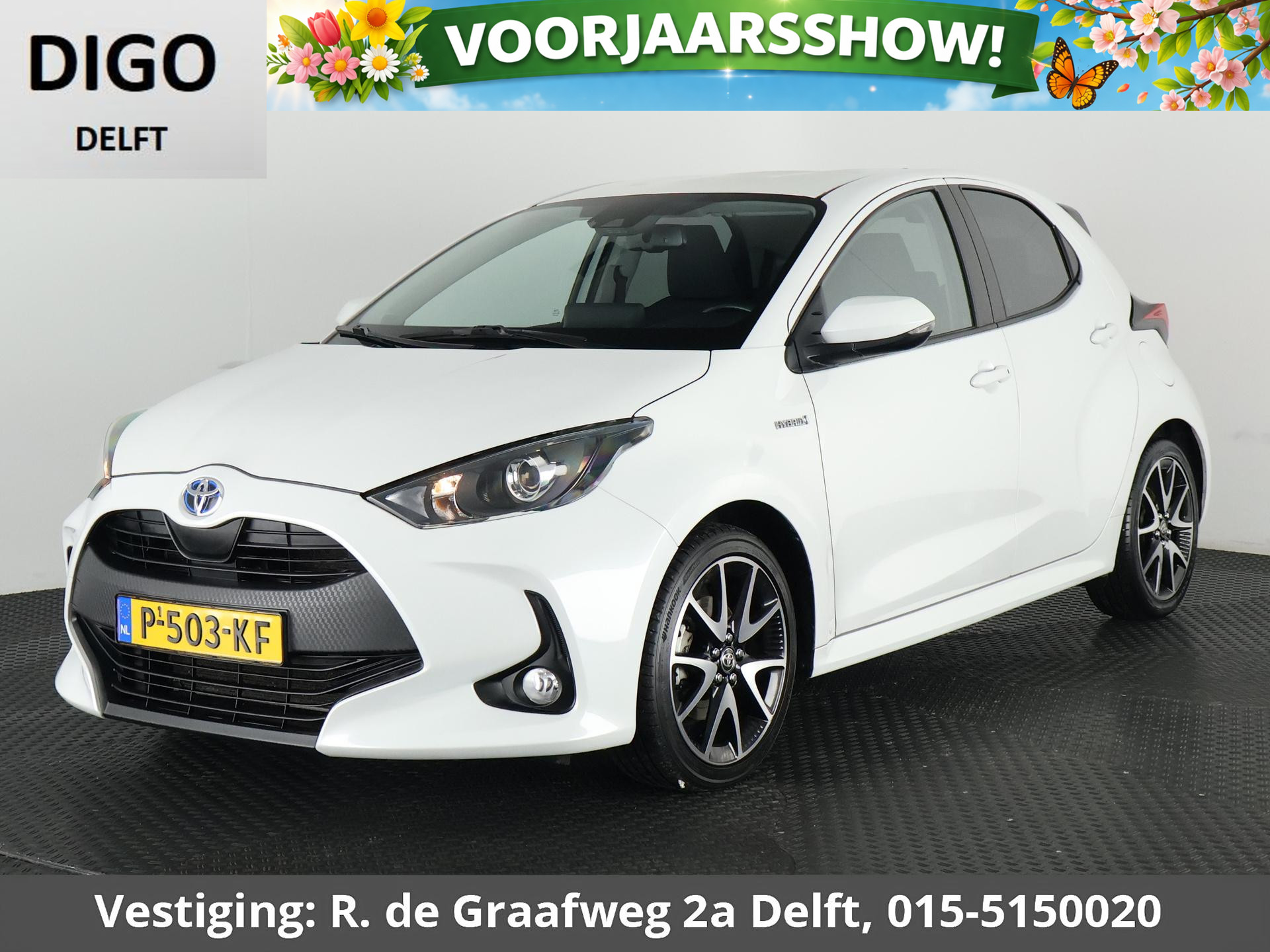 Toyota Toyota Yaris 1.5 Hybrid Dynamic Sport 2021 - voorkant