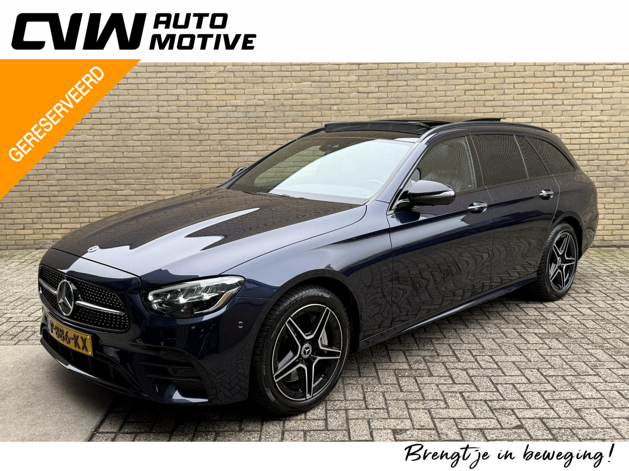 Mercedes-Benz E-klasse 300 e Business Solution AMG 2022 - voorkant
