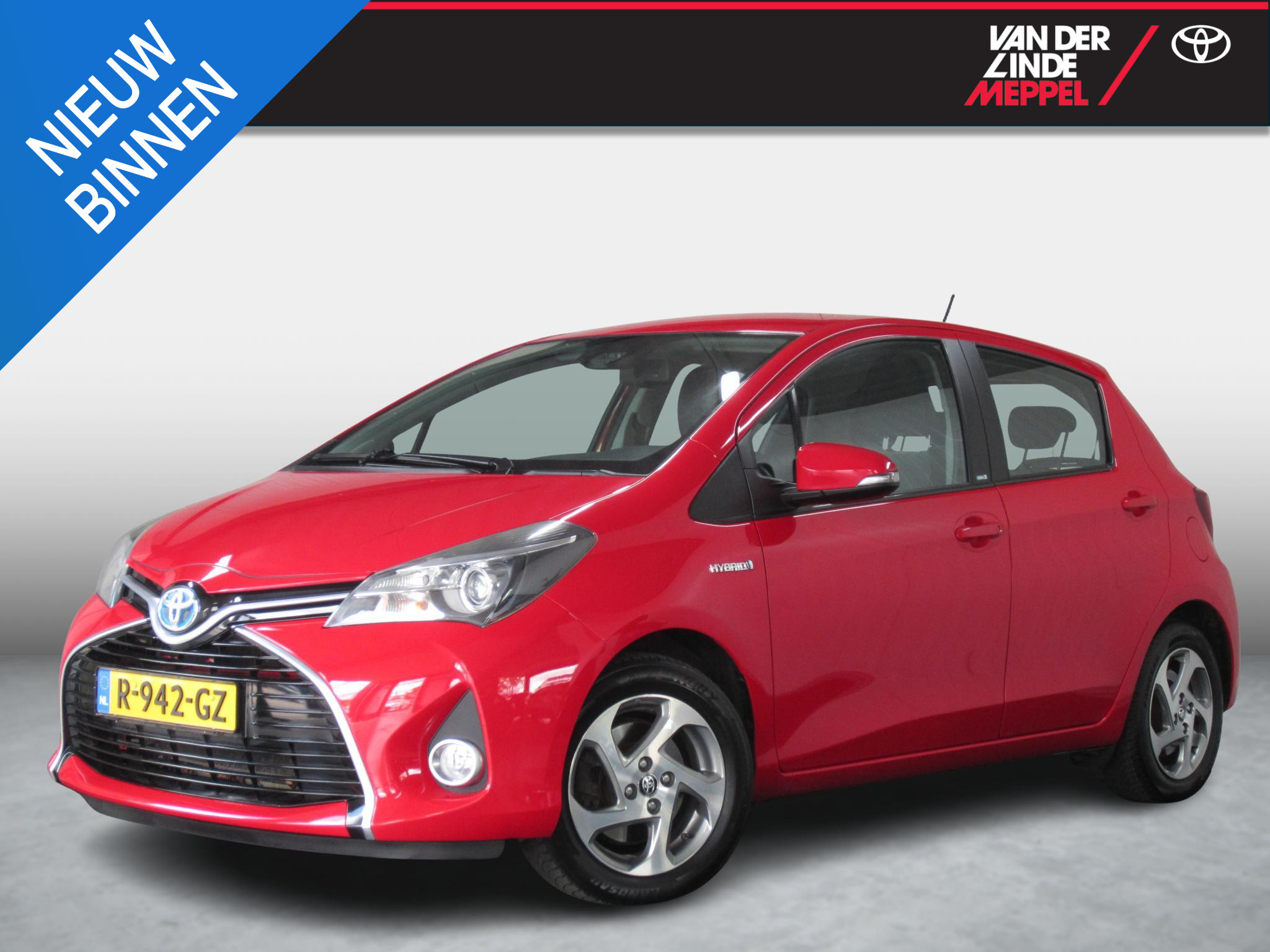 Toyota Toyota Yaris Hybrid 1.5 Hybrid Trend Camera Airvo Cruise Control 2016 - voorkant