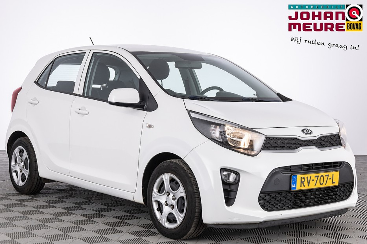Kia Picanto 1.0 CVVT EconomyPlusLine 2018 - voorkant