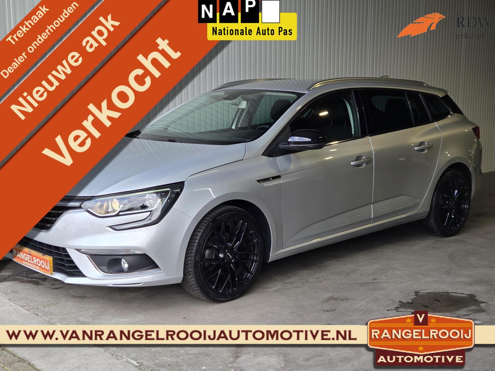Renault Megane 1.3 TCe Limited, trekh., 18" lmv, keyless, DAB, clima, cruise 2018 - voorkant