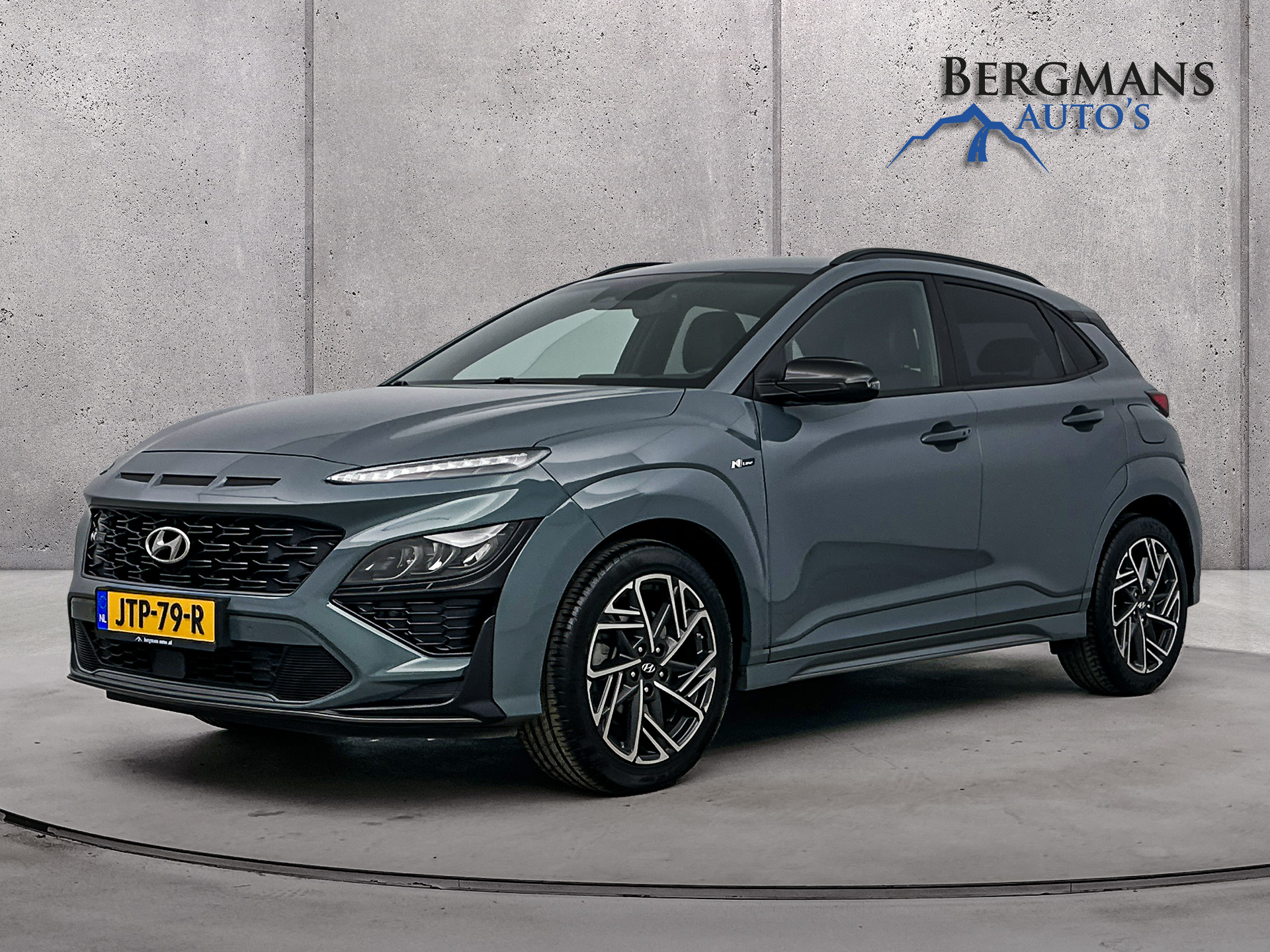 Hyundai Kona 1.6 T-GDI N-LINE 199PK 2021 - voorkant