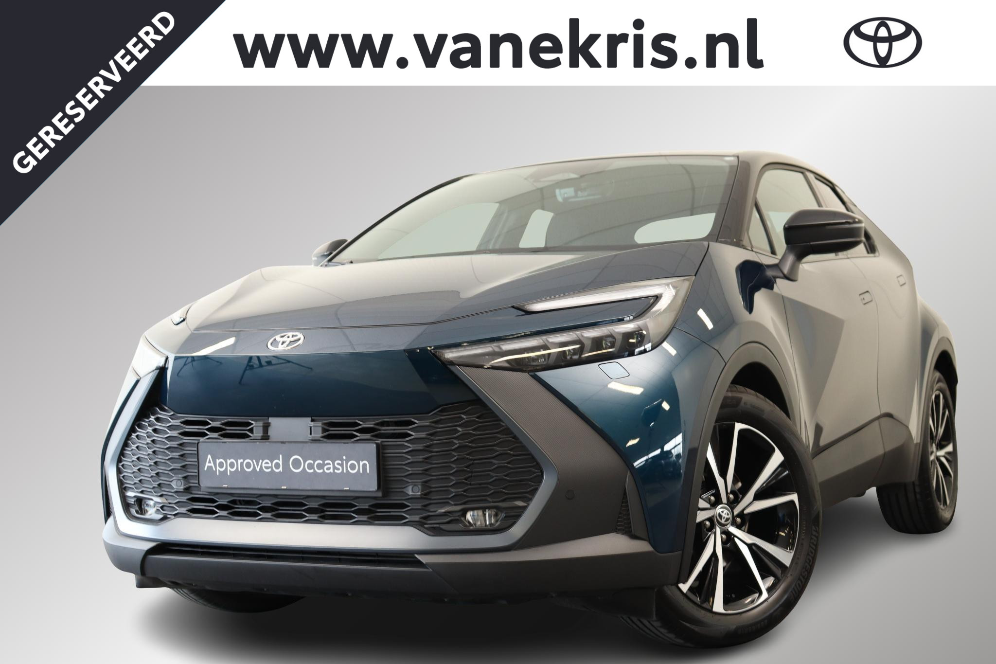 Toyota C-hr 1.8 Hybrid 140 First Edition Bitone, Groot scherm 2025 - voorkant