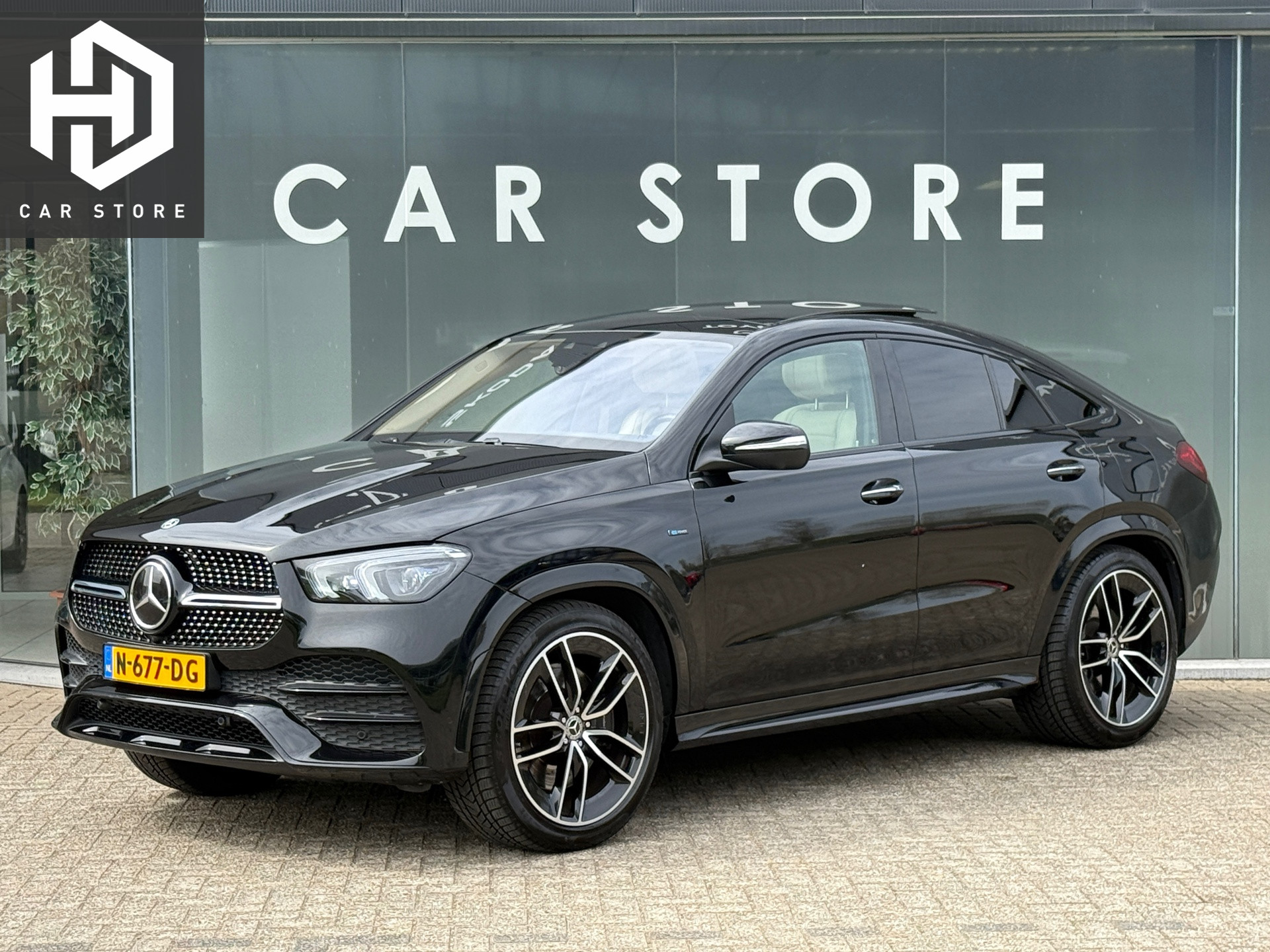 Mercedes-Benz Gle 350 e 4MATIC AMG PREMIUM PLUS|MASSAGE|Burmester|HuD 2021 - voorkant