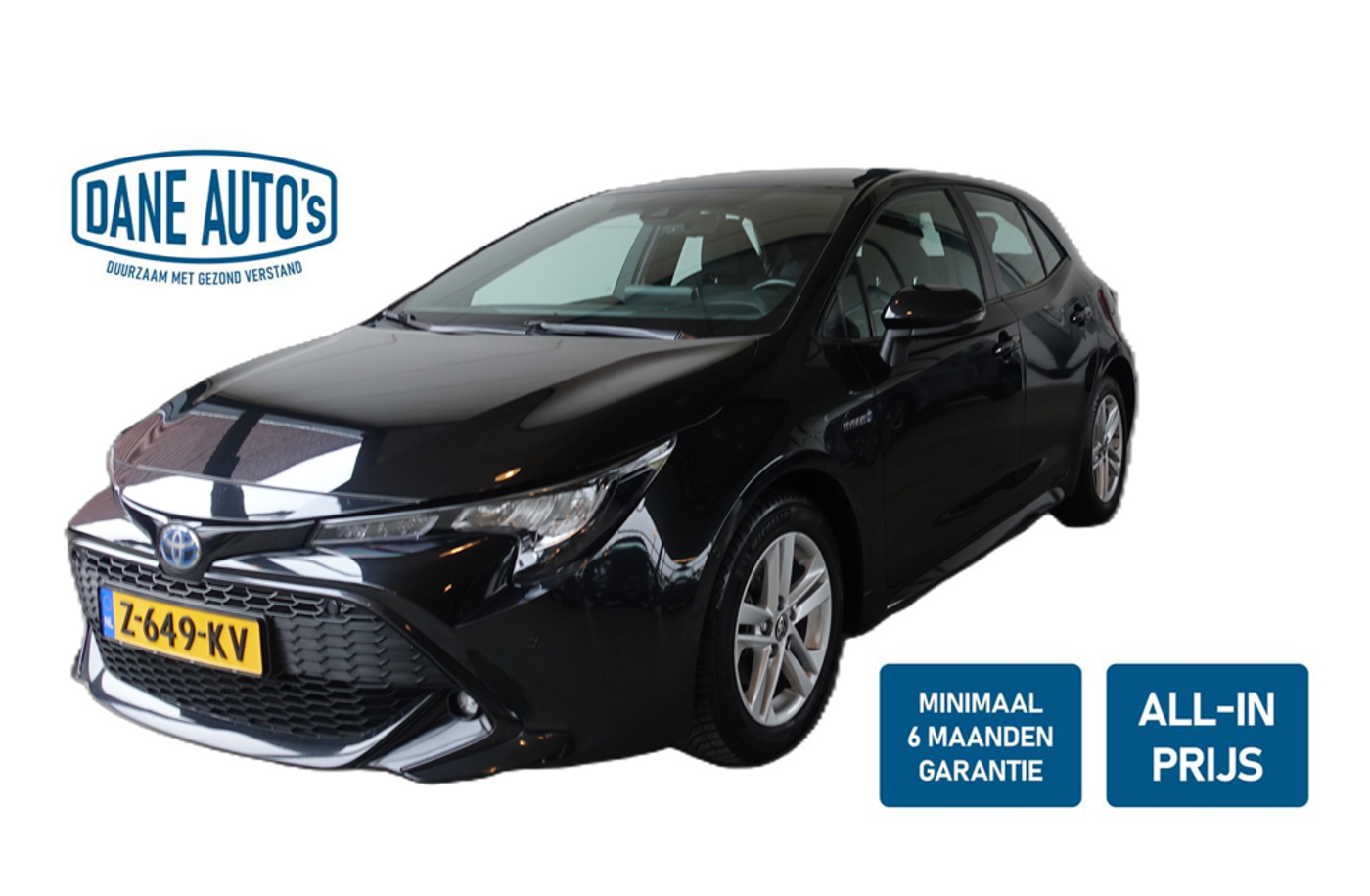 Toyota Toyota Corolla 1.8 Hybrid Business | PARKEERSENSOREN | NAVI | CARPLAY - RIJKLAARPRIJS 2020 - voorkant