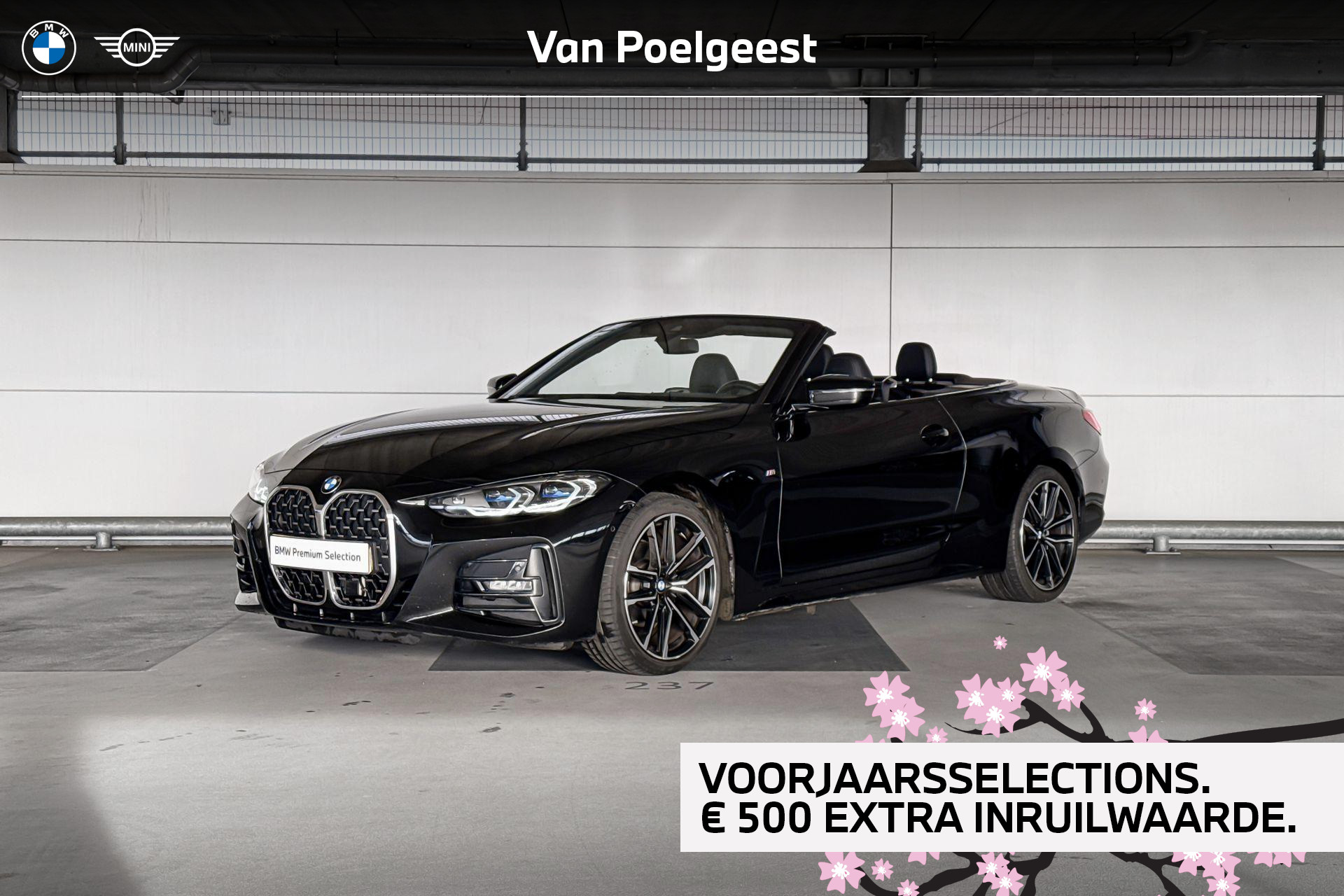 BMW 420i 420i High Executive M-Sport 2023 - voorkant