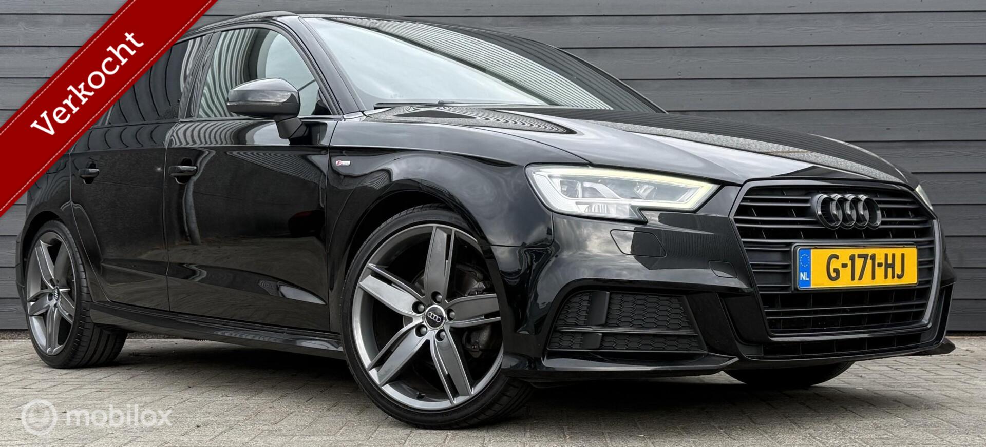 Audi A3 Sportback 35 TFSI CoD S-line Viritual/LED/B&O/Navi+/Cruise 2019 - voorkant