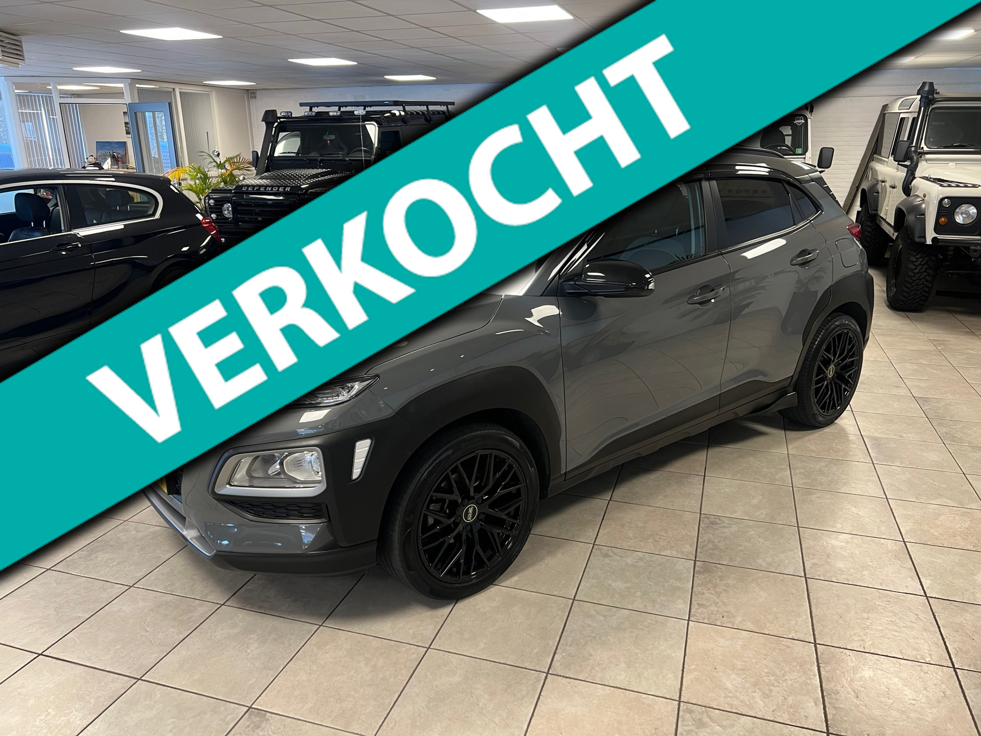 Hyundai Kona 1.0 T-GDI Comfort N-Line pakket, Climate controle, Cruise controle, Apple car play, Navigatie. 2019 - voorkant